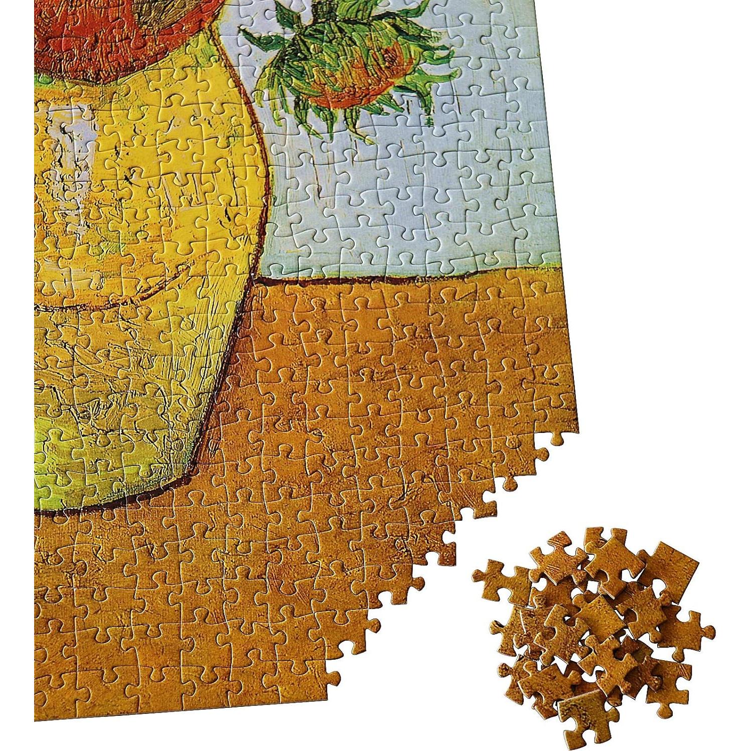 Rompecabezas Moruska Girasoles Van Gogh 1000 Piezas 70x50cm