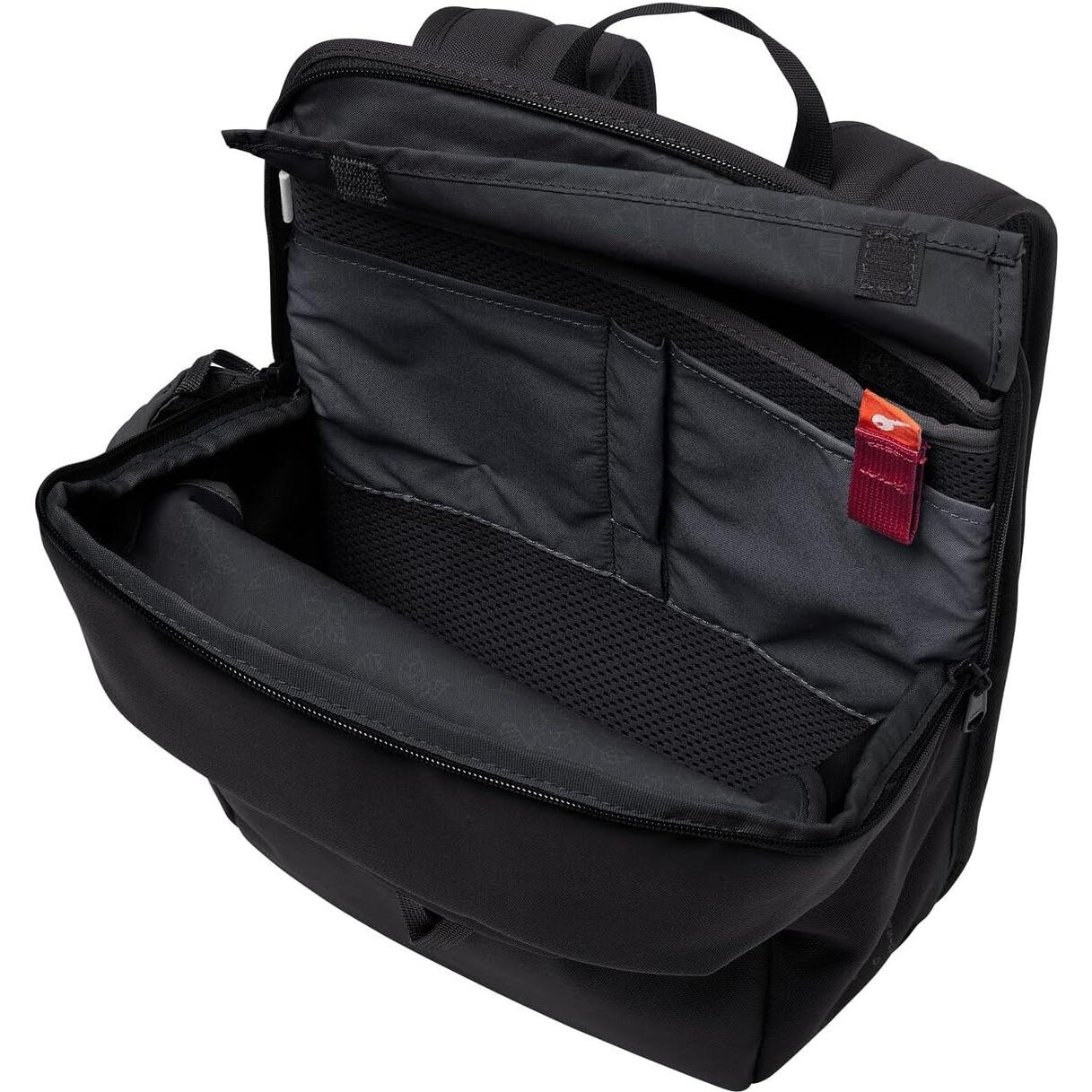 Mochila de Día VAUDE Coreway Negra 10L con Cojín de Asiento