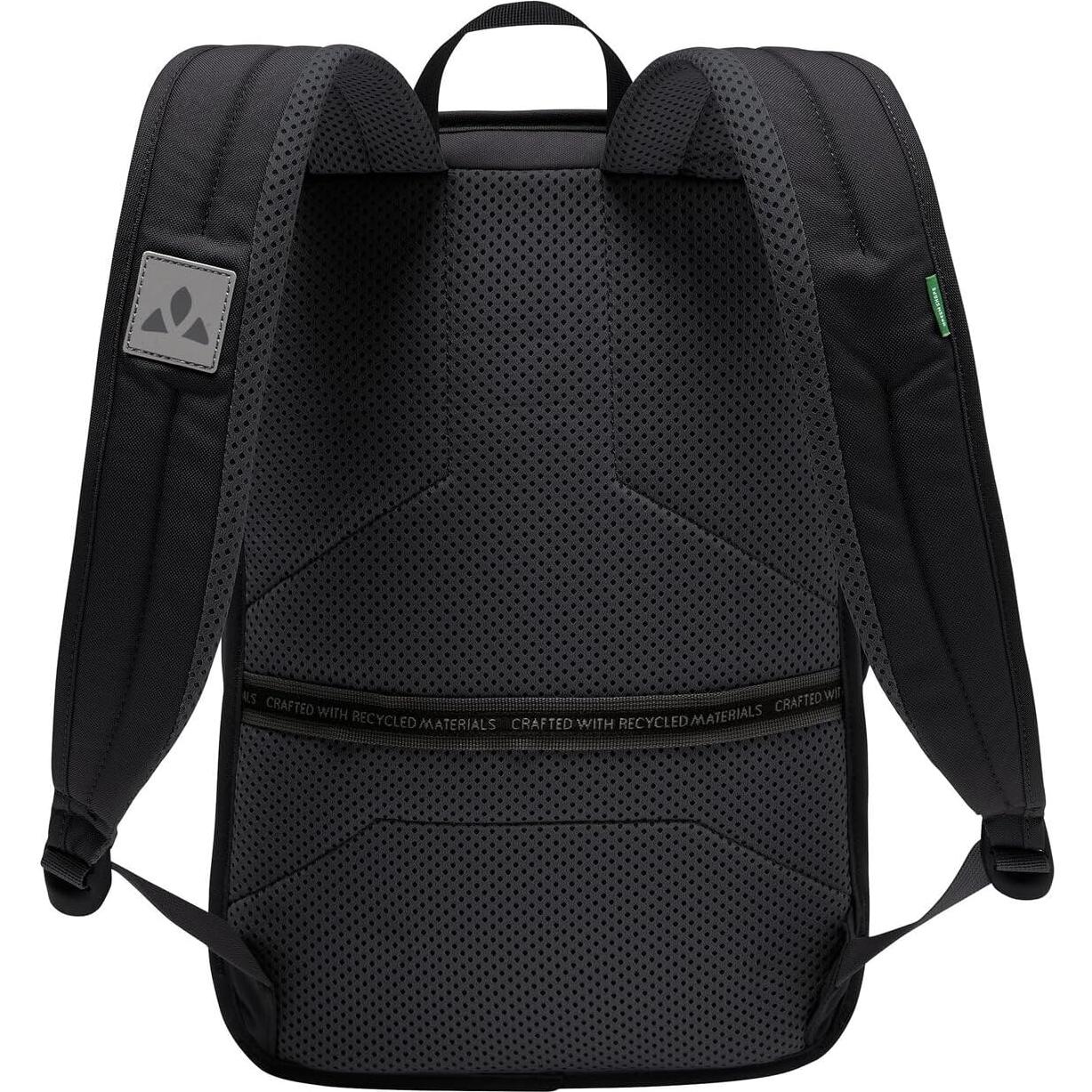 Mochila de Día VAUDE Coreway Negra 10L con Cojín de Asiento