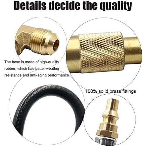 Manguera de Propano 3.05m Monkemon con Conexión Rápida