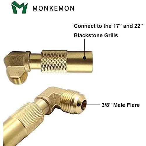 Manguera de Propano 3.05m Monkemon con Conexión Rápida