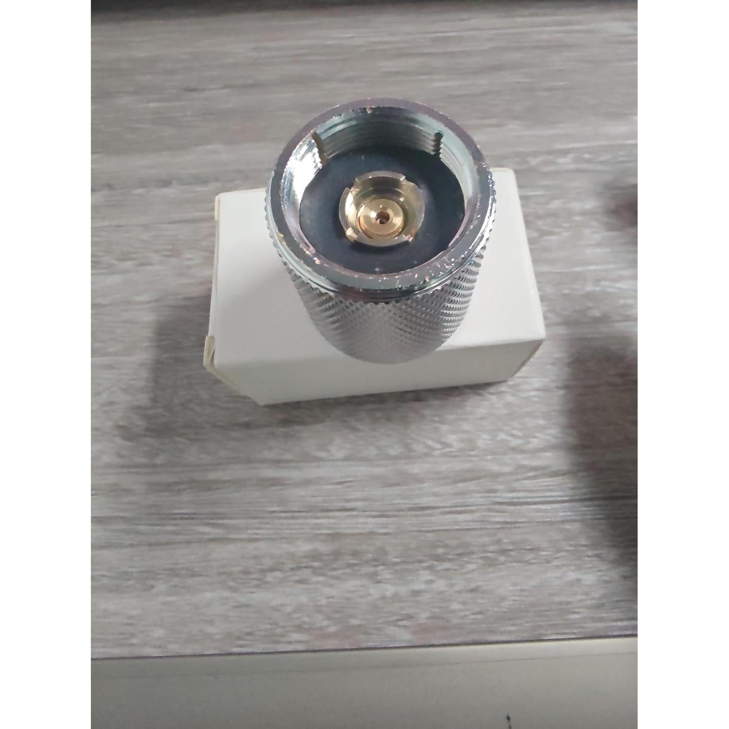 Tapa de Gas con Manómetro LVACODV para Linternas Coleman