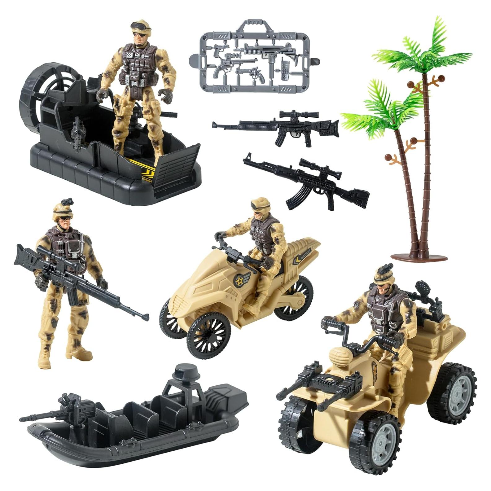 Set de Figuras de Acción Militares Wbzle 11PCS Juguete