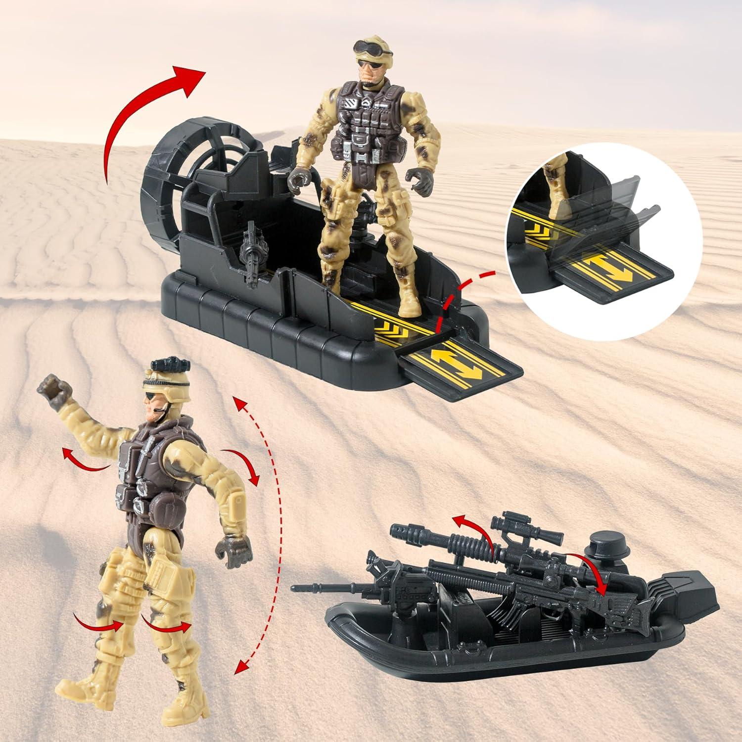 Set de Figuras de Acción Militares Wbzle 11PCS Juguete