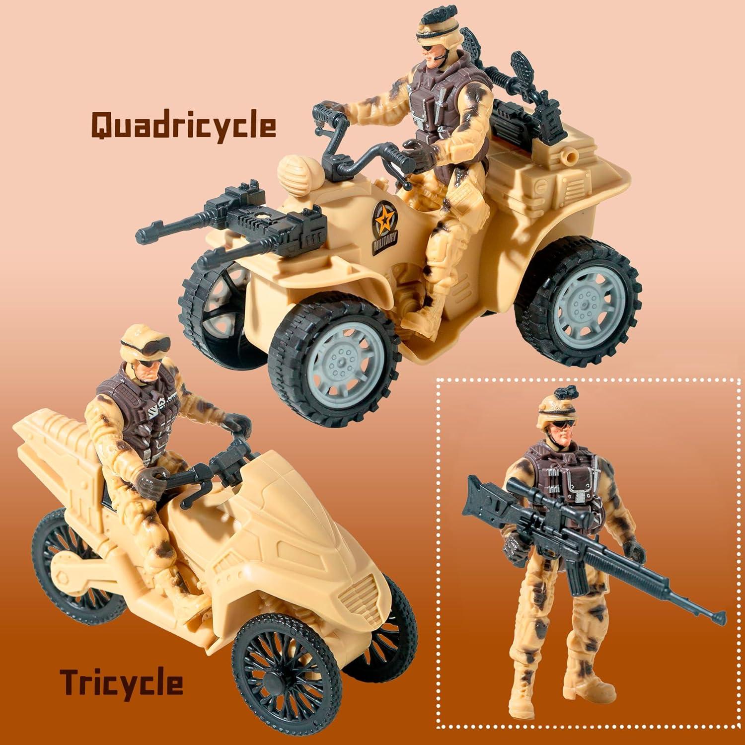 Set de Figuras de Acción Militares Wbzle 11PCS Juguete