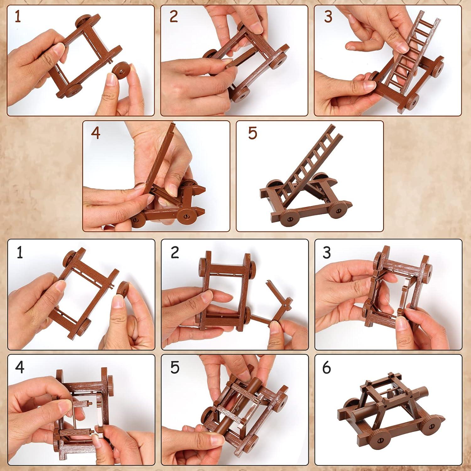 Figuras de Acción Caballeros Medievales AMOR PRESENT 24 Piezas