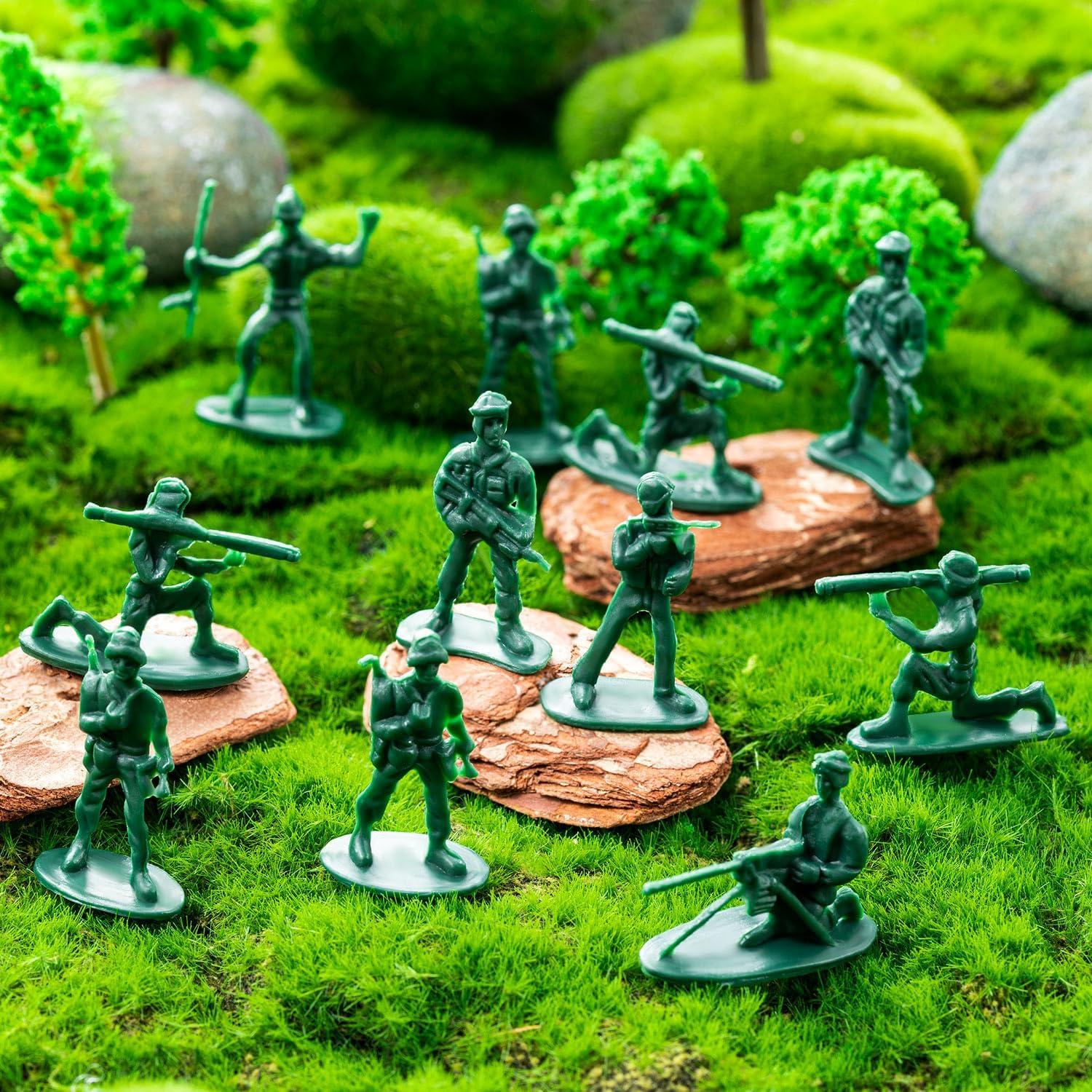 100 Figuras de Acción Soldados Ejército GCTWFYK Juguetes