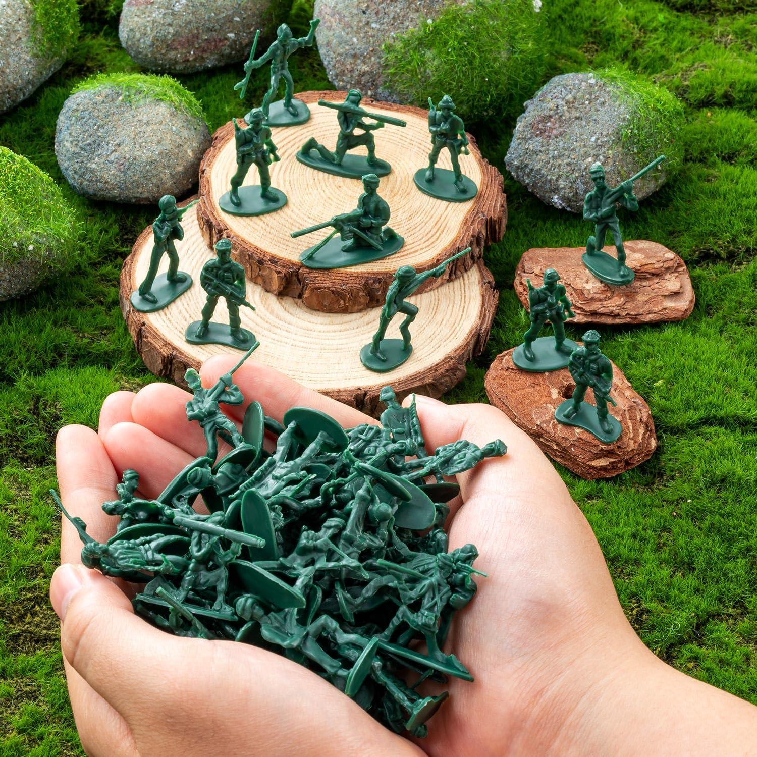 100 Figuras de Acción Soldados Ejército GCTWFYK Juguetes
