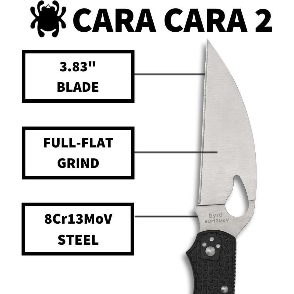 Cuchillo Plegable Spyderco Cara Cara 2 Wharncliffe 21.84cm