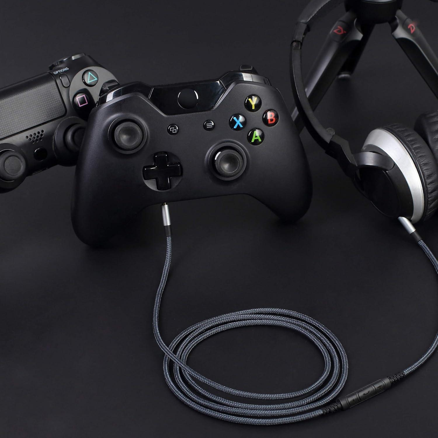 Cable AUX 3.5mm a 2.5mm ABLET con micrófono y control remoto