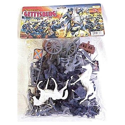 Conjunto Soldados Batalla Gettysburg 54mm FlagandBanner