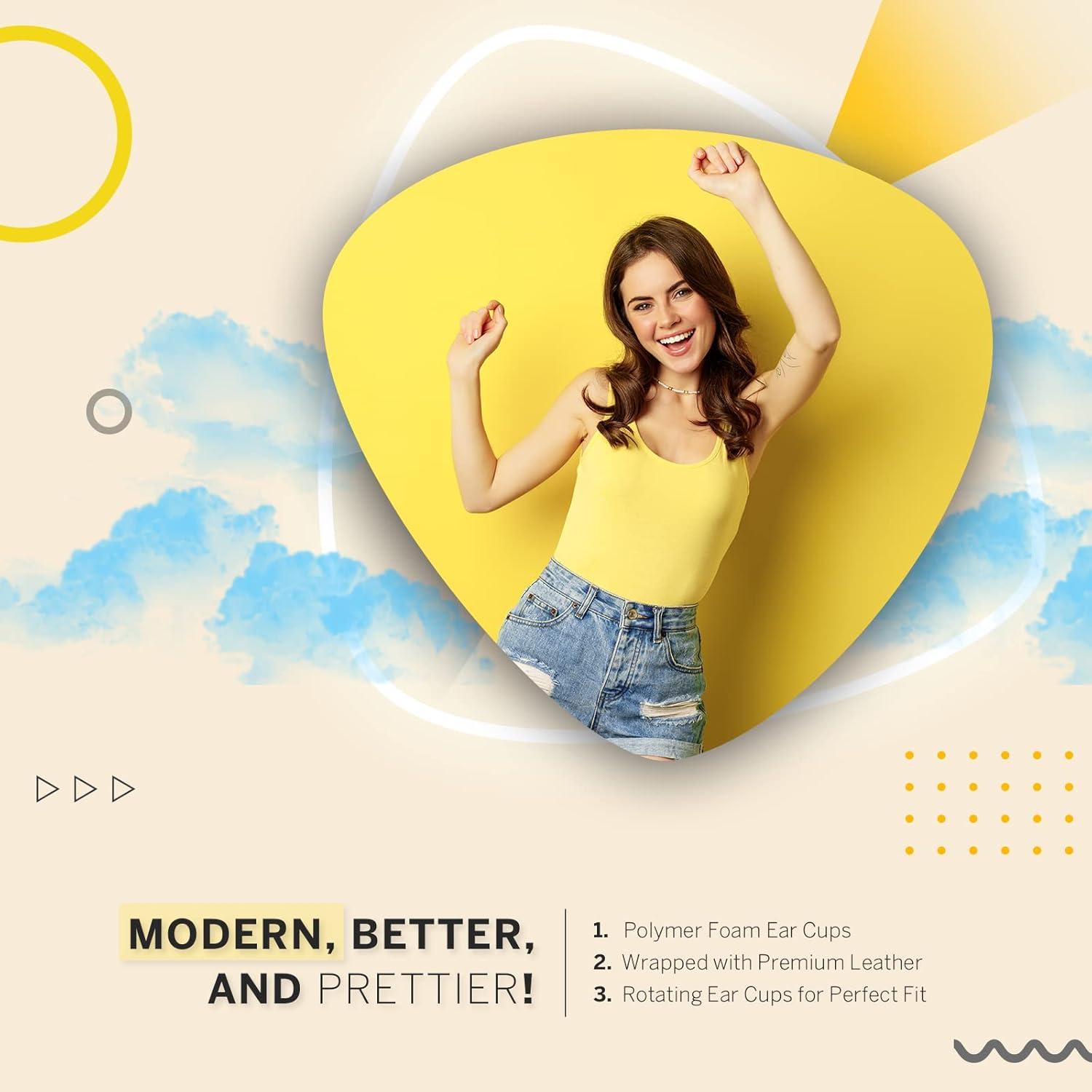 Auriculares de Estudio SANTANA HAV100 con Cable Negro