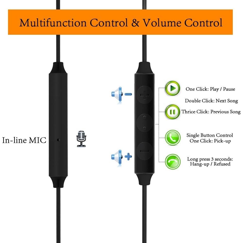 Auriculares para Dormir MAXROCK Silicona Ultra Suave con Micrófono