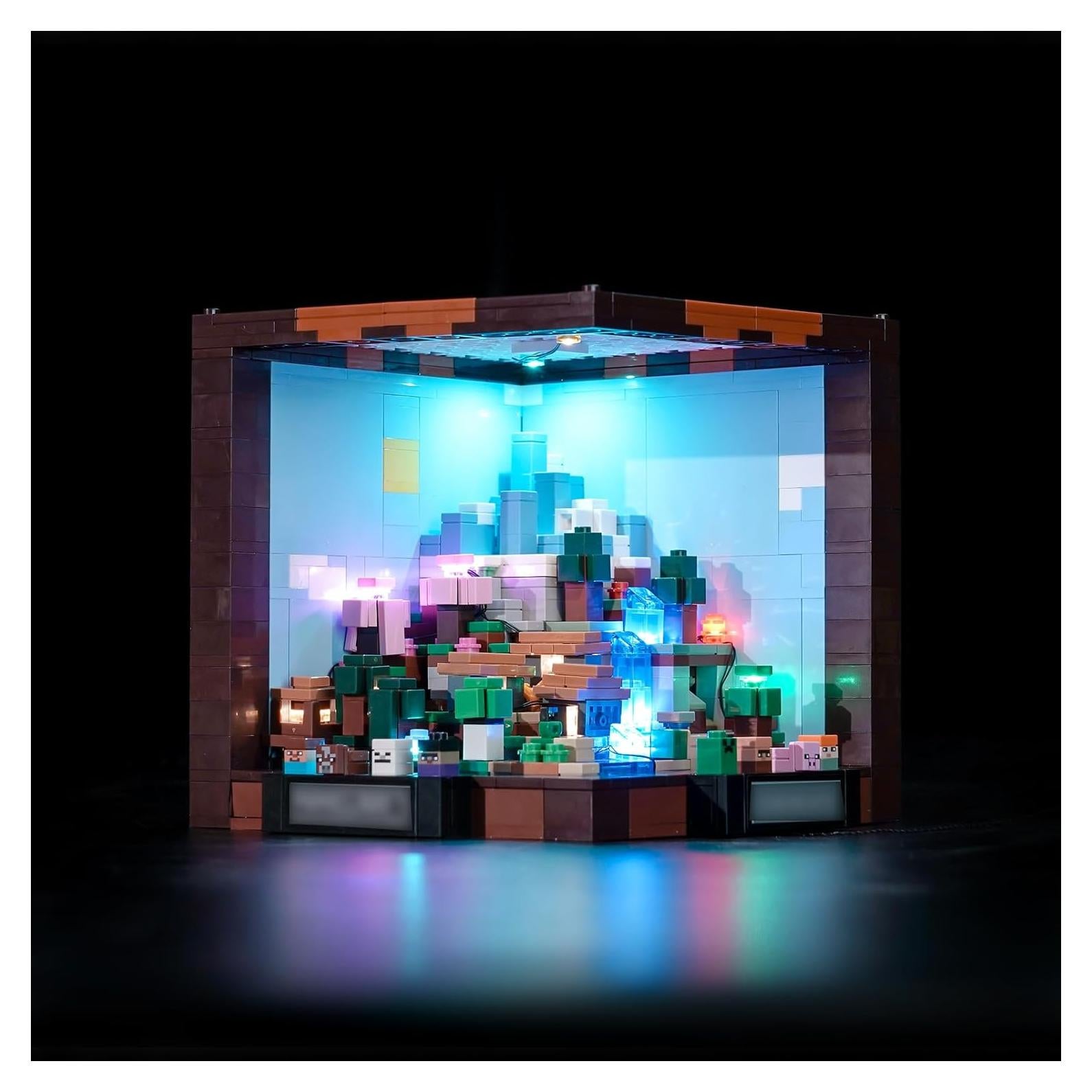 Kit de Luz LED Hilighting para Lego Minecraft 21265 - Fácil Instalación