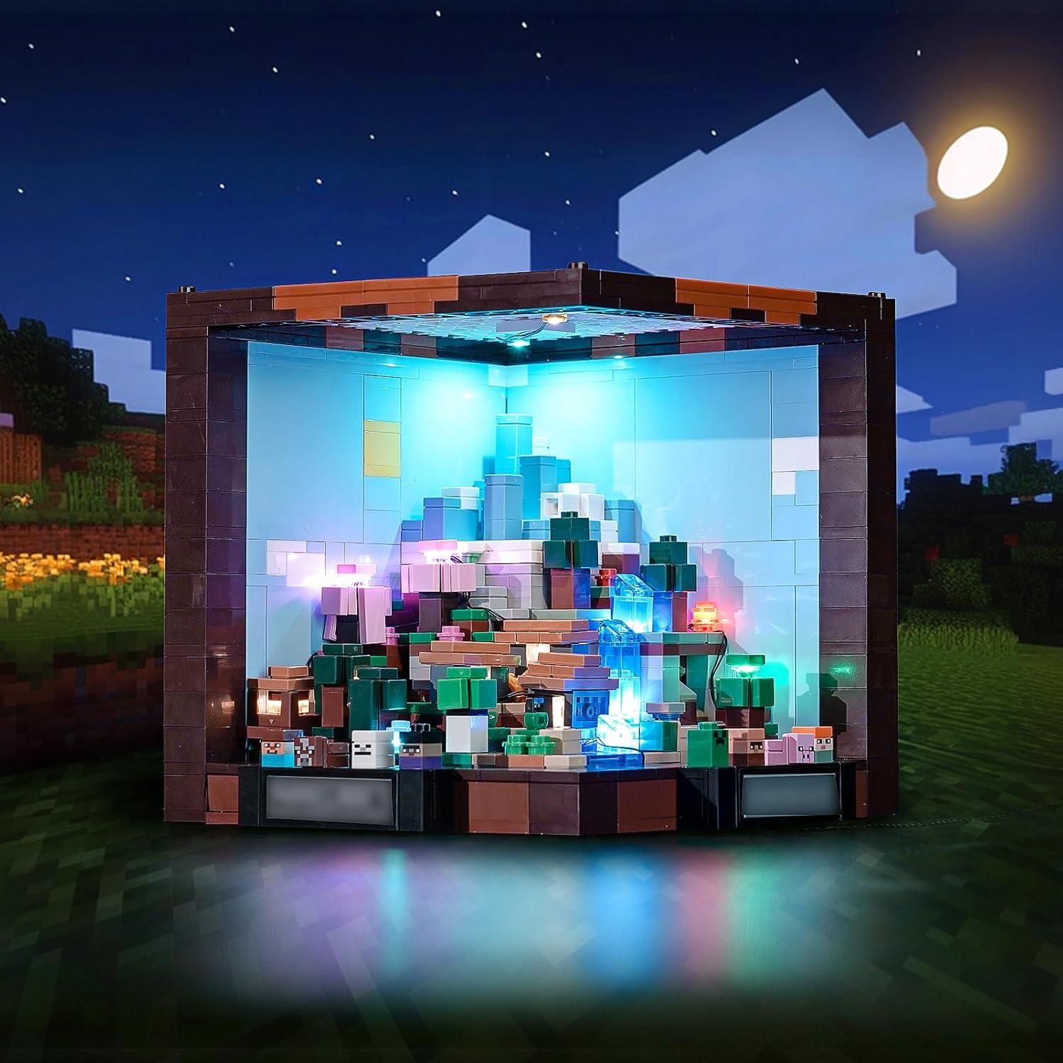 Kit de Luz LED Hilighting para Lego Minecraft 21265 - Fácil Instalación