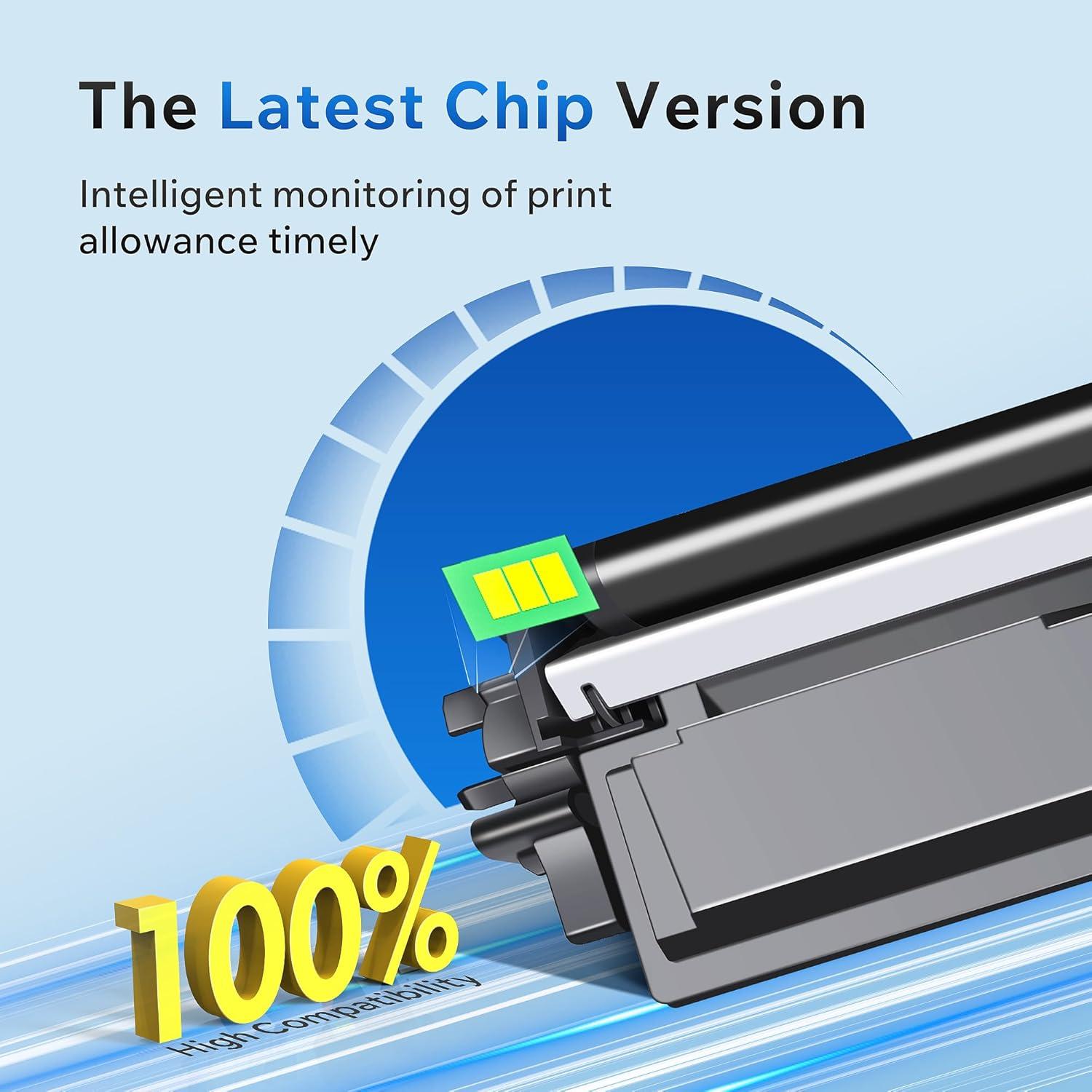 Cartucho de Tóner Negro Valuetoner TN221 Compatible 2 Paquete