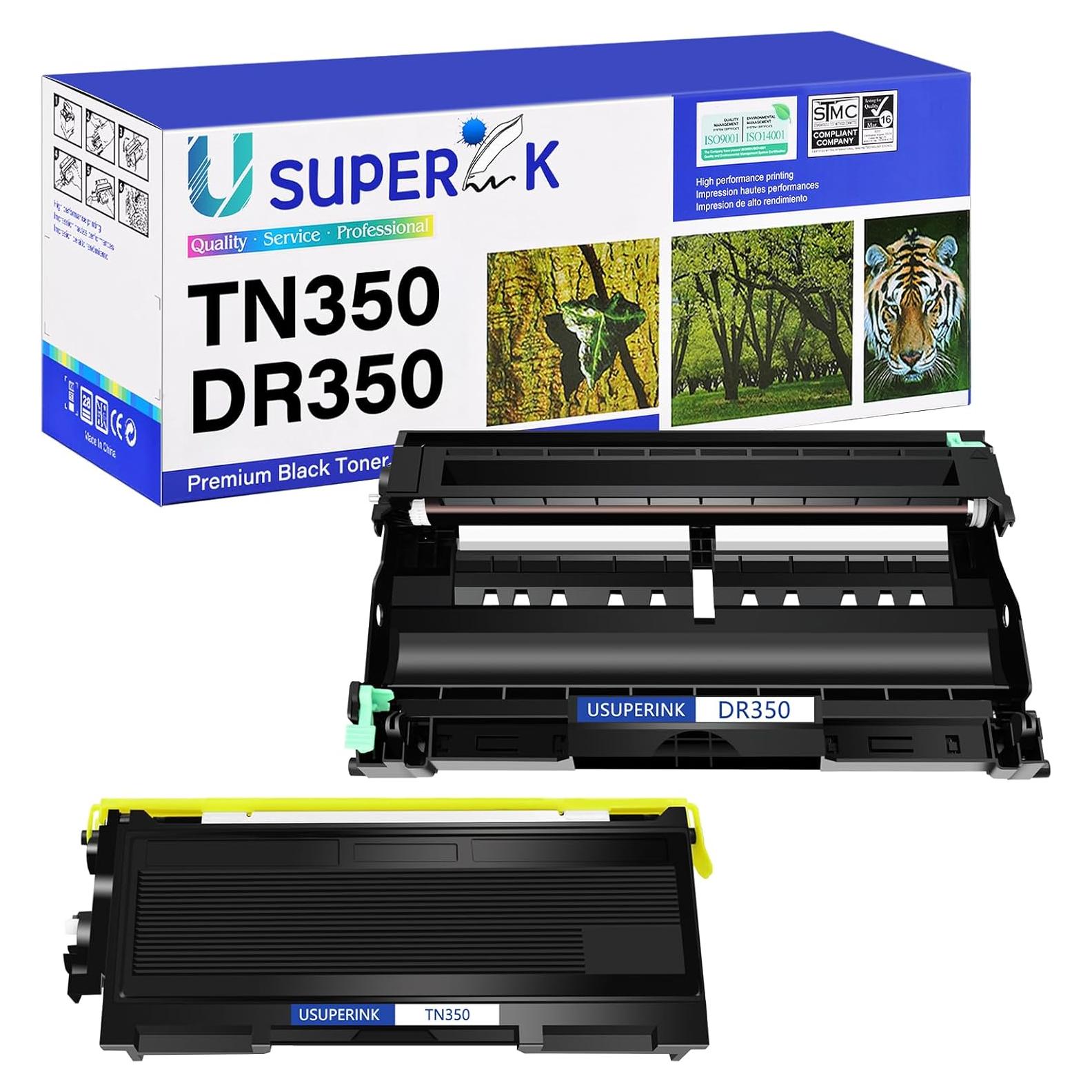 Cartucho de Tóner y Tambor SuperInk TN350 DR350 para Brother