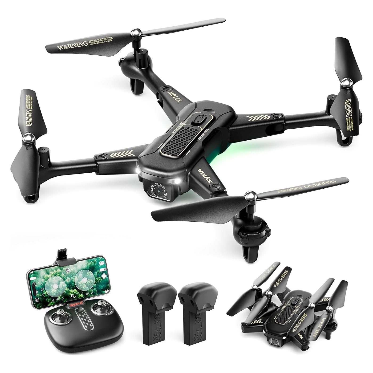 Drone SYMA X710W FPV HD 1080P con cámara y 24 min vuelo