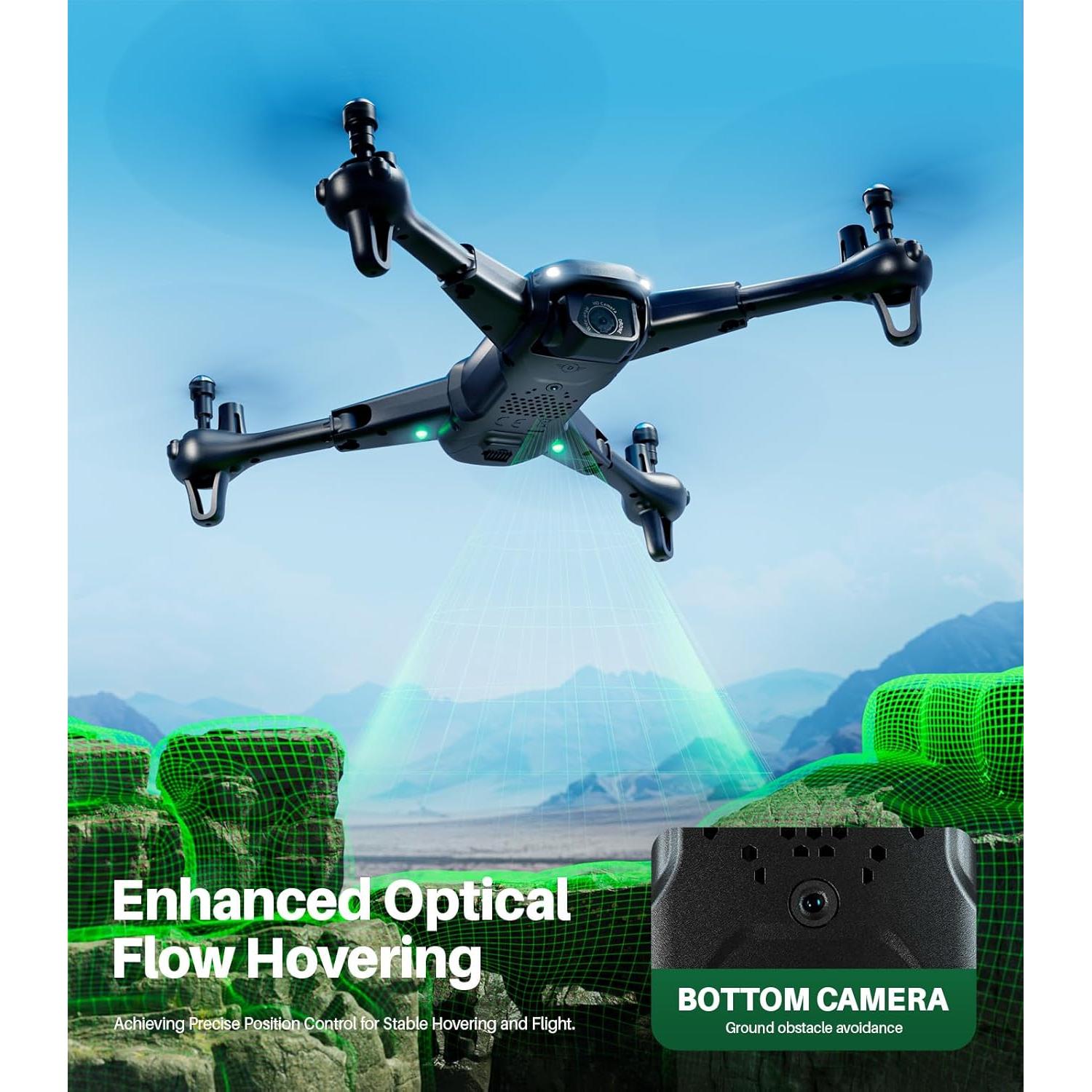 Drone SYMA X710W FPV HD 1080P con cámara y 24 min vuelo