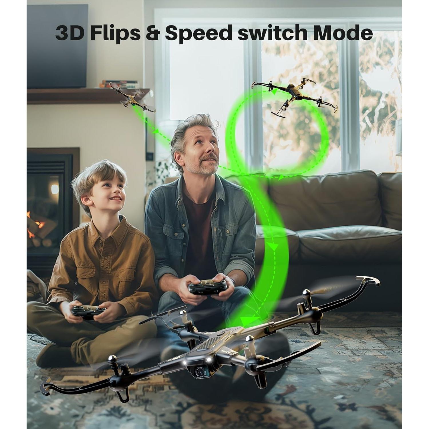 Drone SYMA X710W FPV HD 1080P con cámara y 24 min vuelo