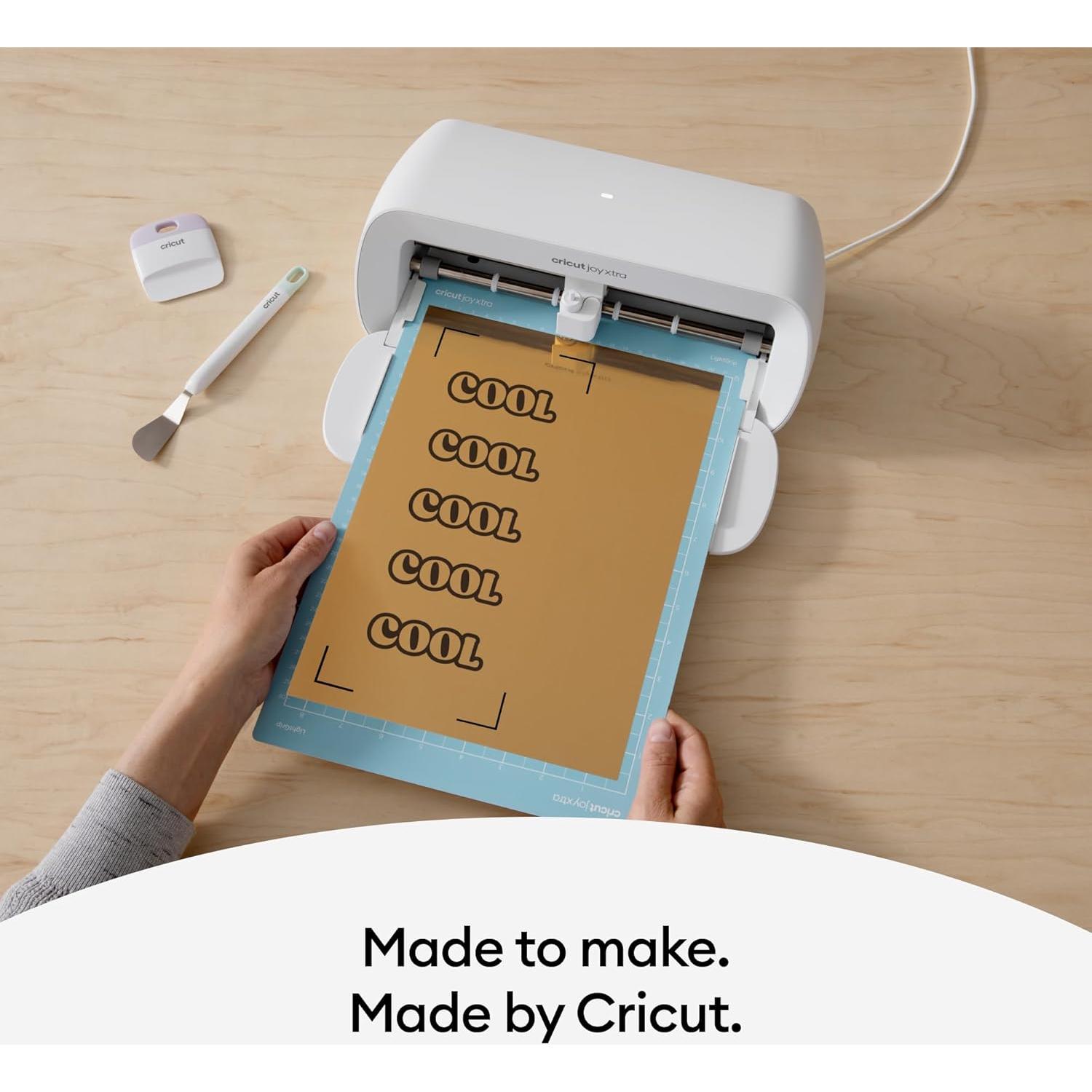 Vinilo Imprimible Cricut 10 Hojas Dorado para Etiquetas