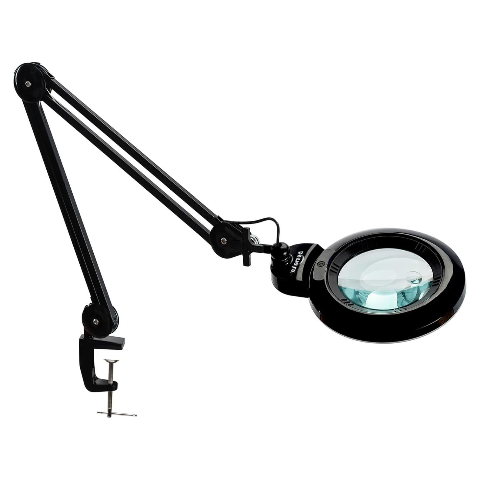 Lámpara de escritorio con lupa Bemelux 6" 1200 lúmenes LED