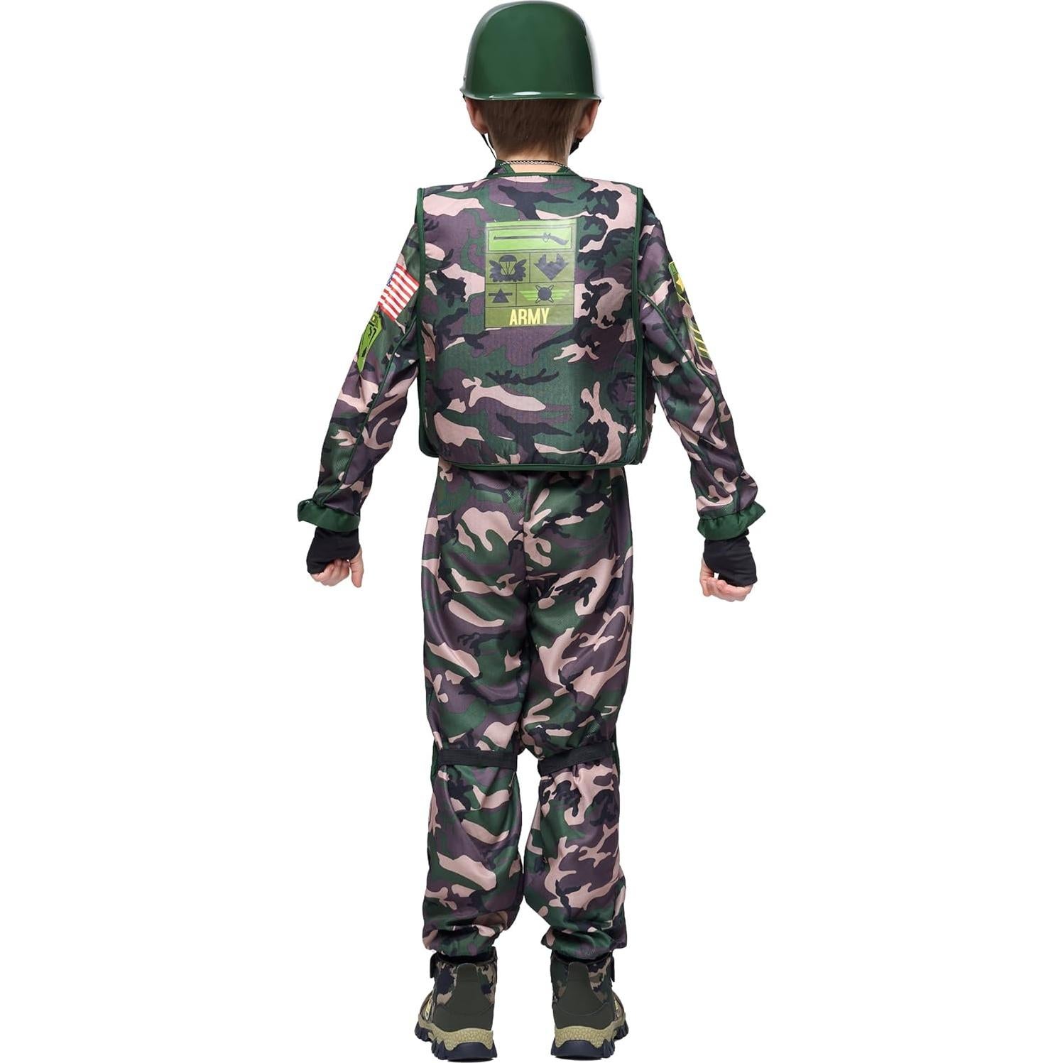 Disfraz Militar Infantil Camuflado Joyin para Halloween