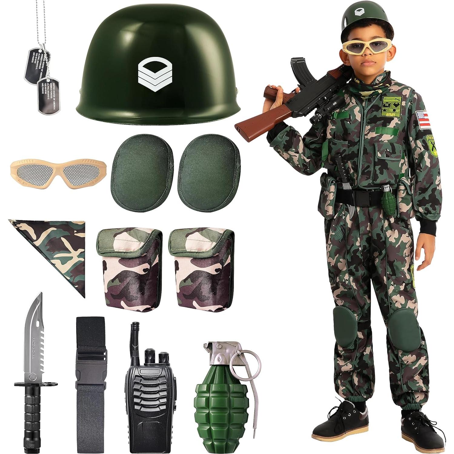 Disfraz Militar Infantil Camuflado Joyin para Halloween