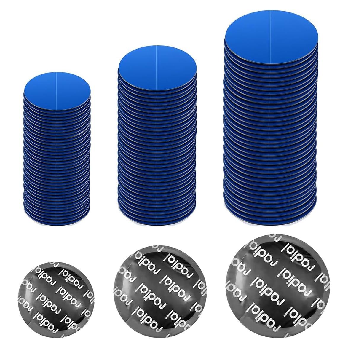 120 Piezas Parche de Reparación de Neumáticos Ohleats 32-58mm