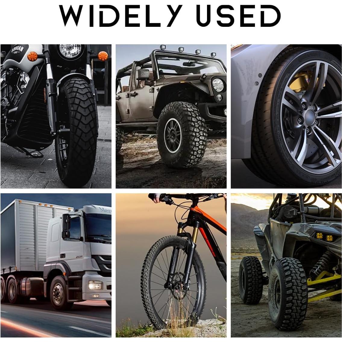 120 Piezas Parche de Reparación de Neumáticos Ohleats 32-58mm