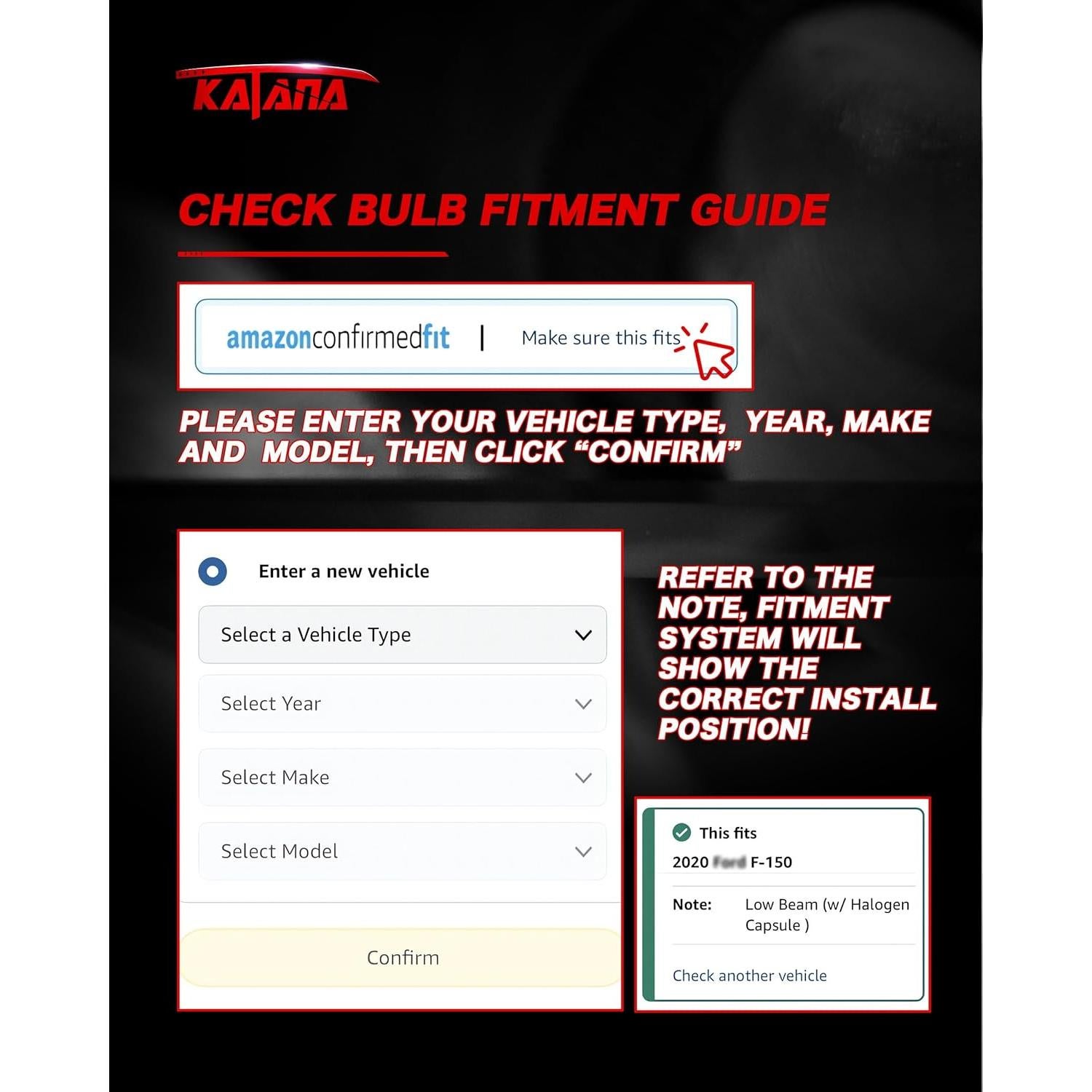 Bombilla de Niebla KATANA H11 70W 16000LM 6500K Plug and Play