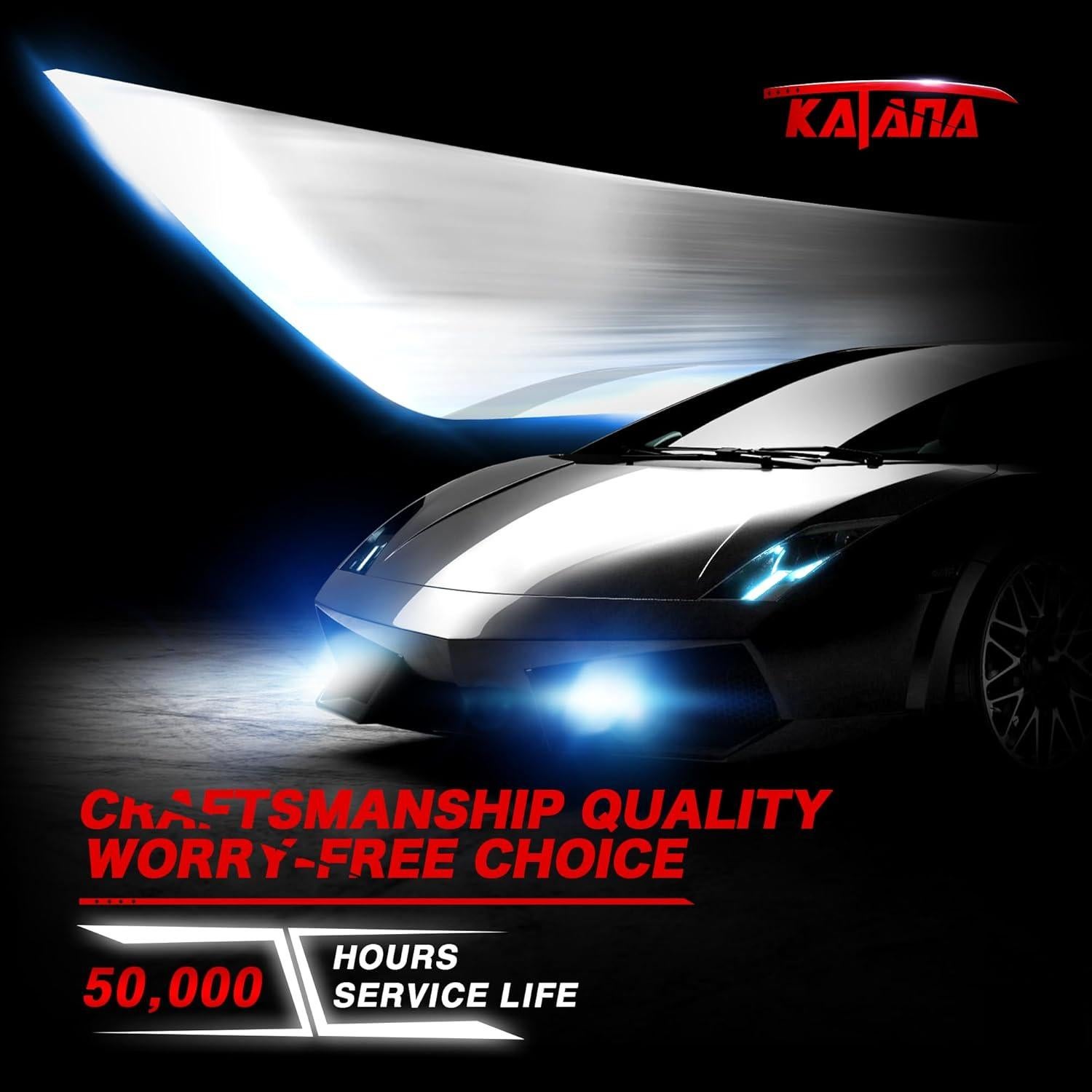 Bombilla de Niebla KATANA H13 70W 16000 Lúmenes 6500K
