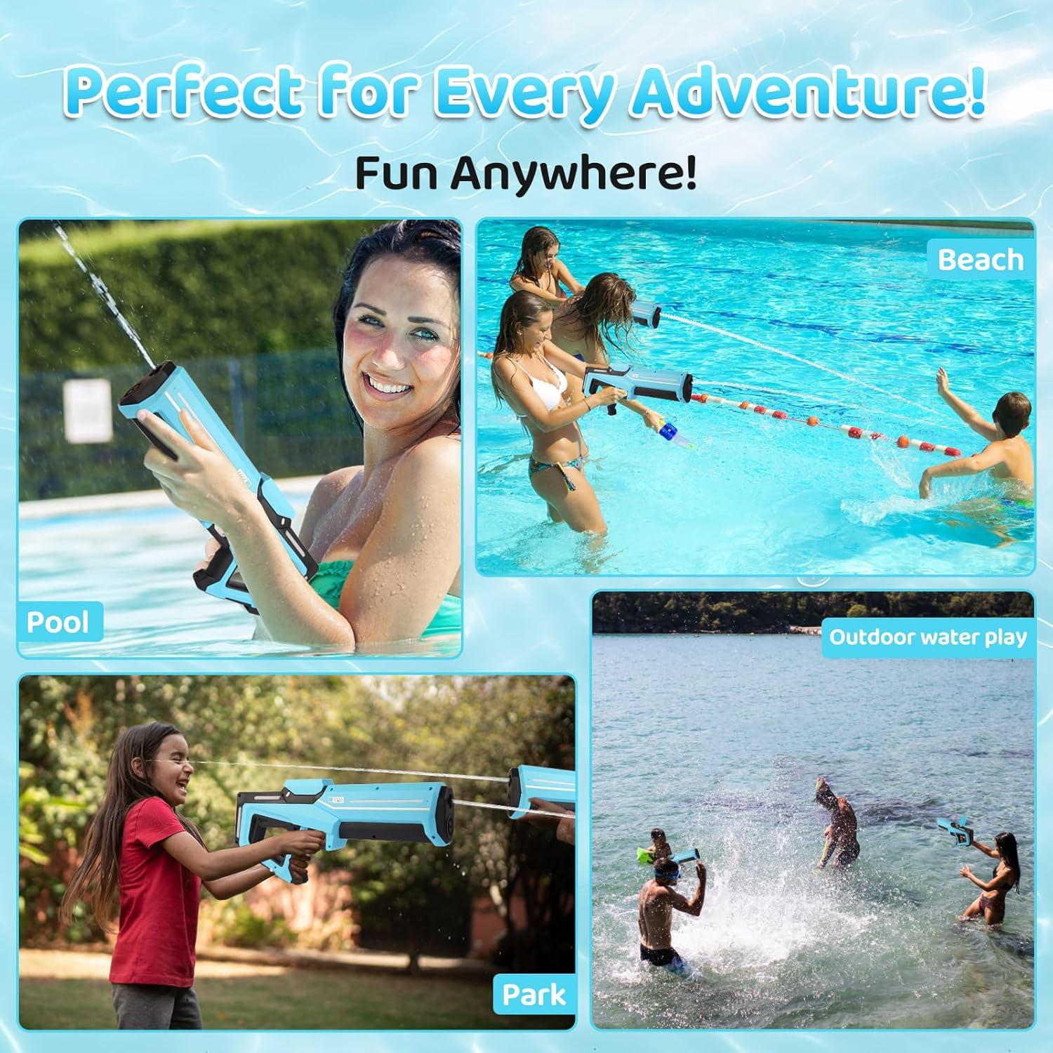 Pistola de Agua Eléctrica Nogevo con Auto-Succión 9.75m