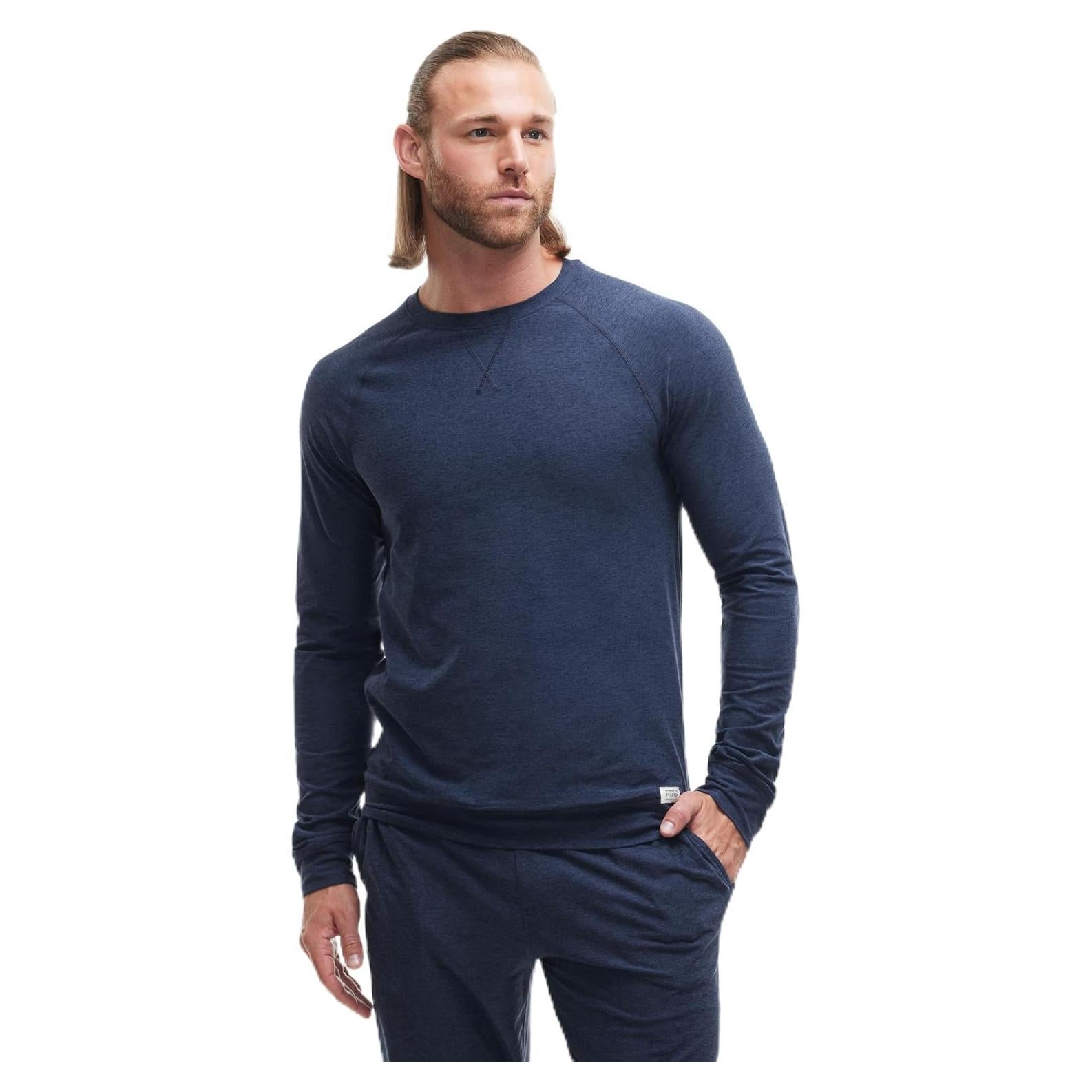 Suéter de Cuello Redondo Peloton Dreamblend Hombre Azul Marino