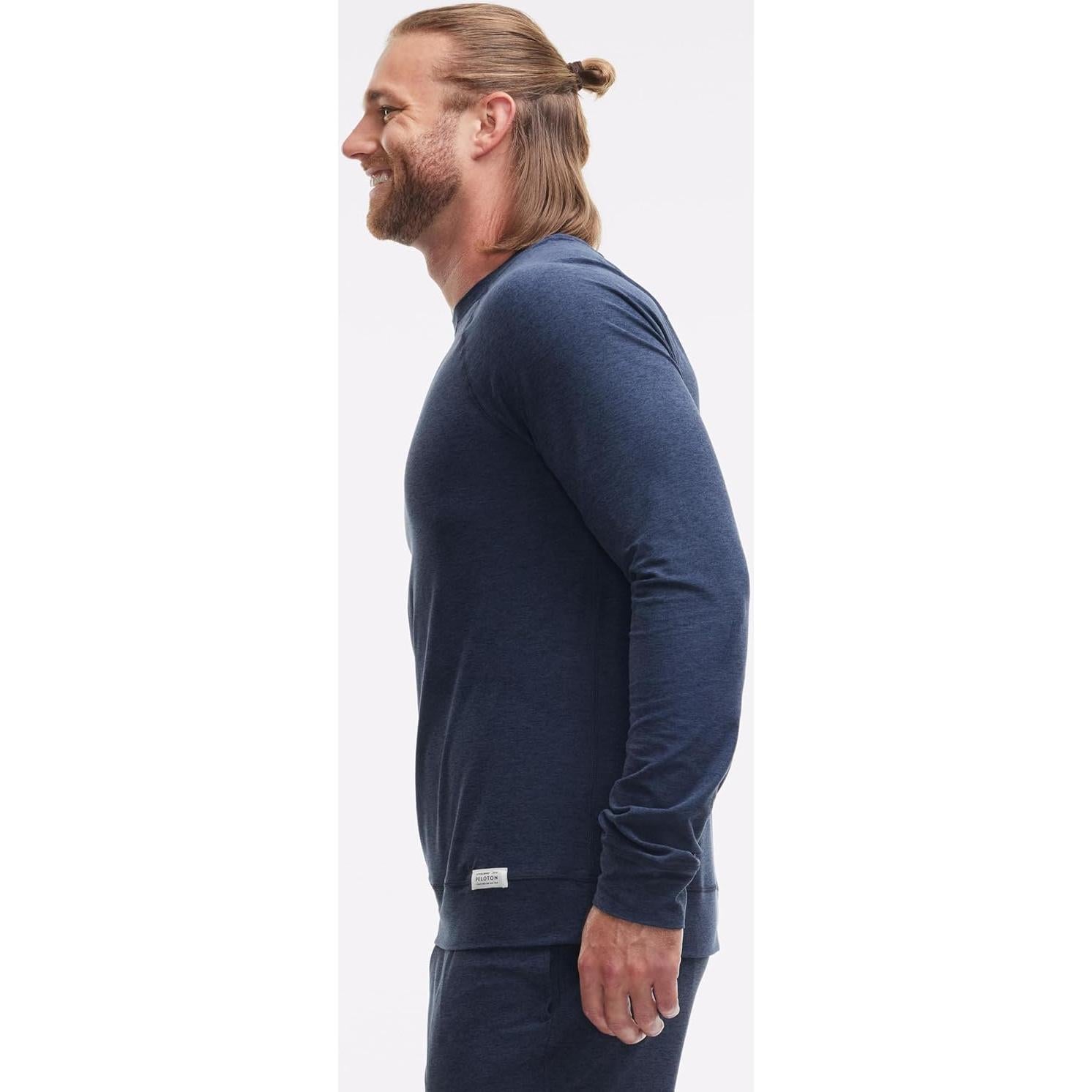 Suéter de Cuello Redondo Peloton Dreamblend Hombre Azul Marino