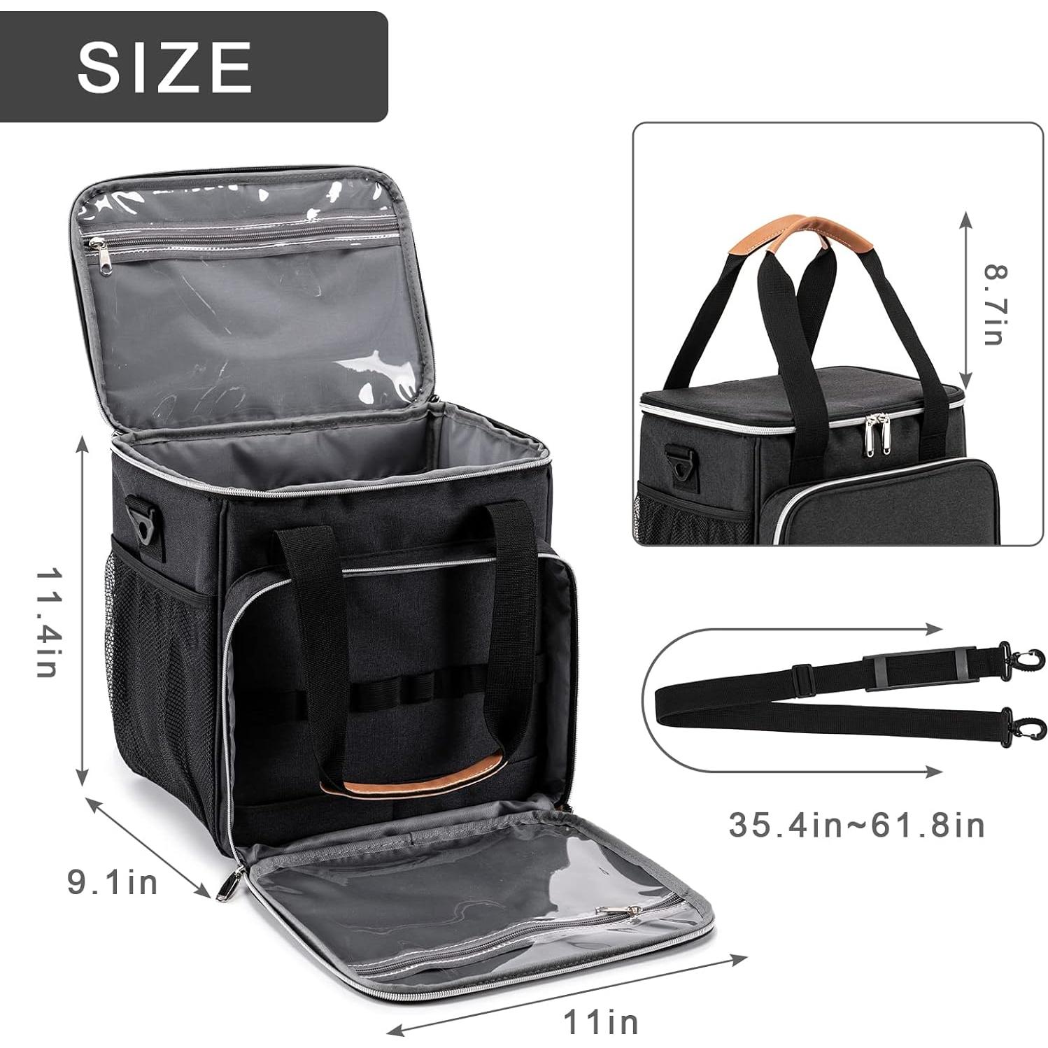 Bolsa de Aseo para Mascotas BABEYER Negra 27.94x23.11x29cm