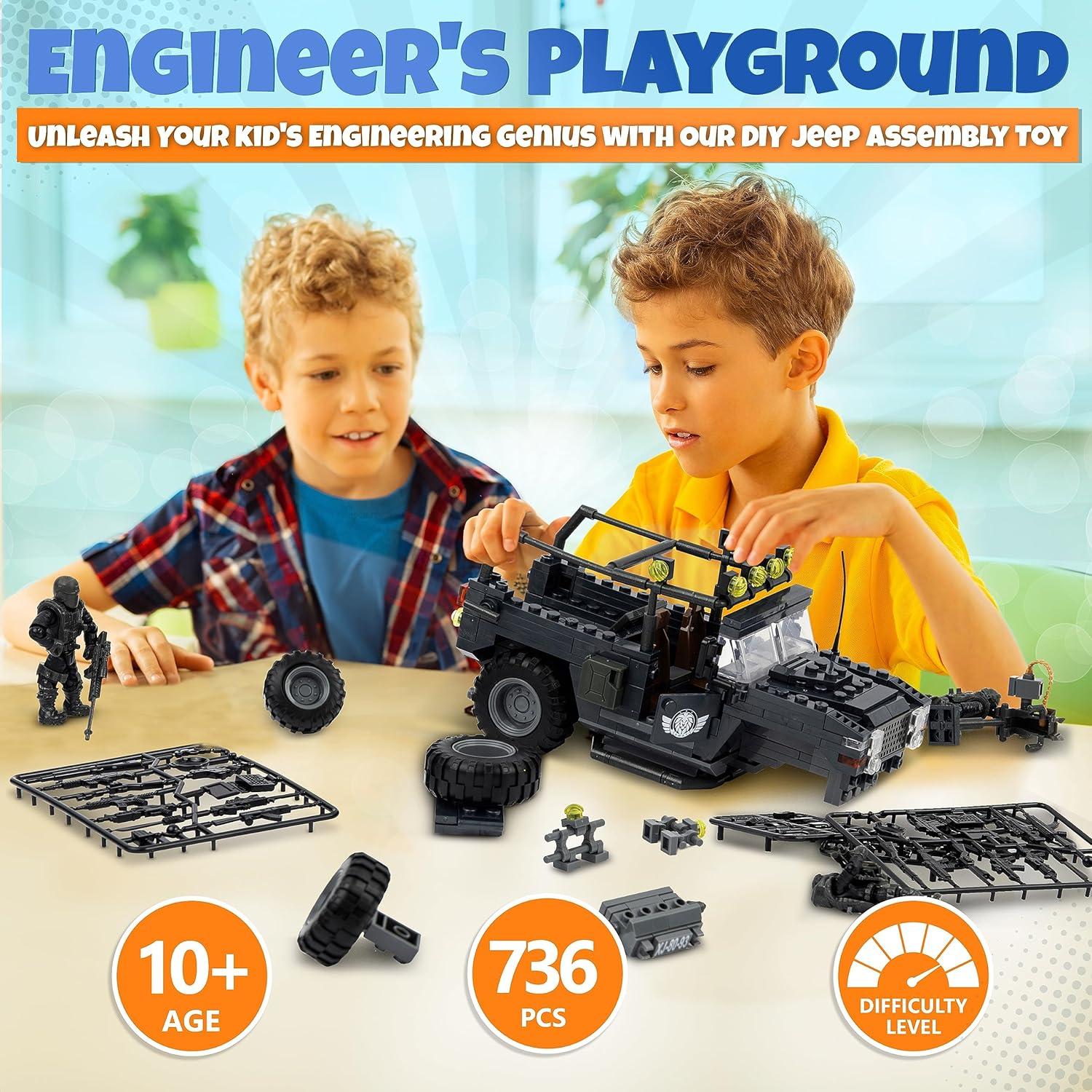 Figuras de Acción Rani Prize Ejército EE. UU. 736 Piezas