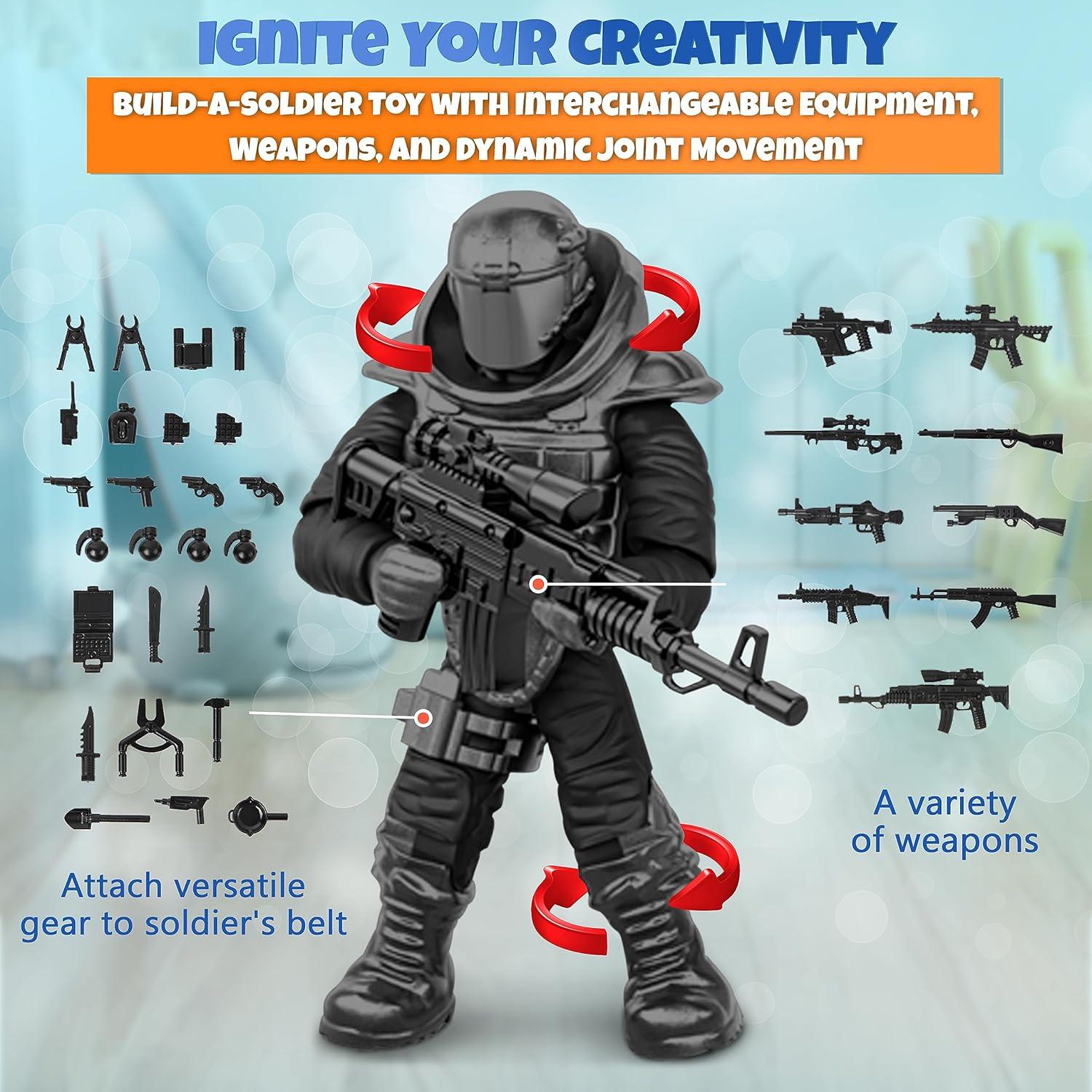 Figuras de Acción Rani Prize Ejército EE. UU. 736 Piezas