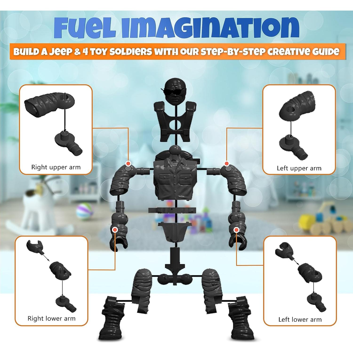 Figuras de Acción Rani Prize Ejército EE. UU. 736 Piezas