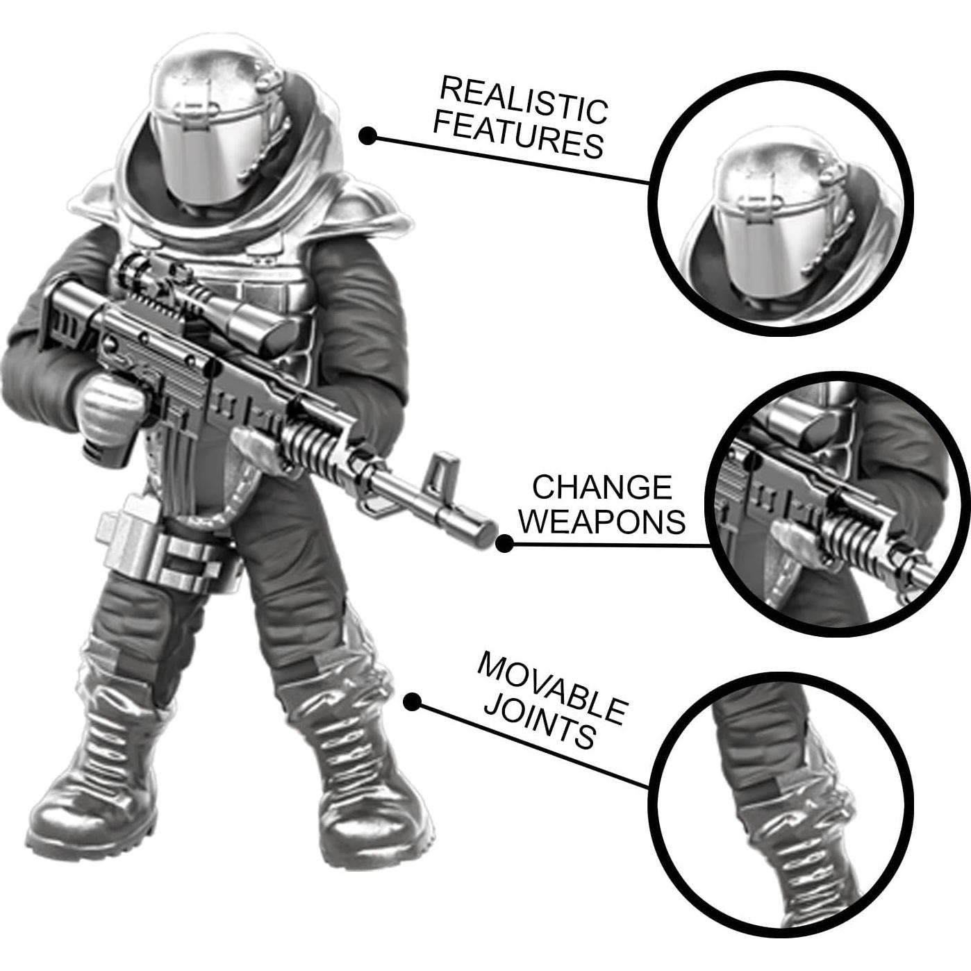 Figuras de Acción Rani Prize Ejército EE. UU. 736 Piezas