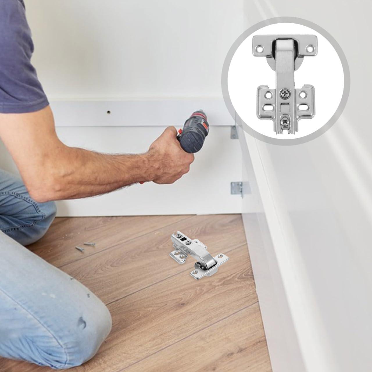 Bisagras de 90 Grados ARTIBETTER para Armarios de Cocina - Acero Inoxidable