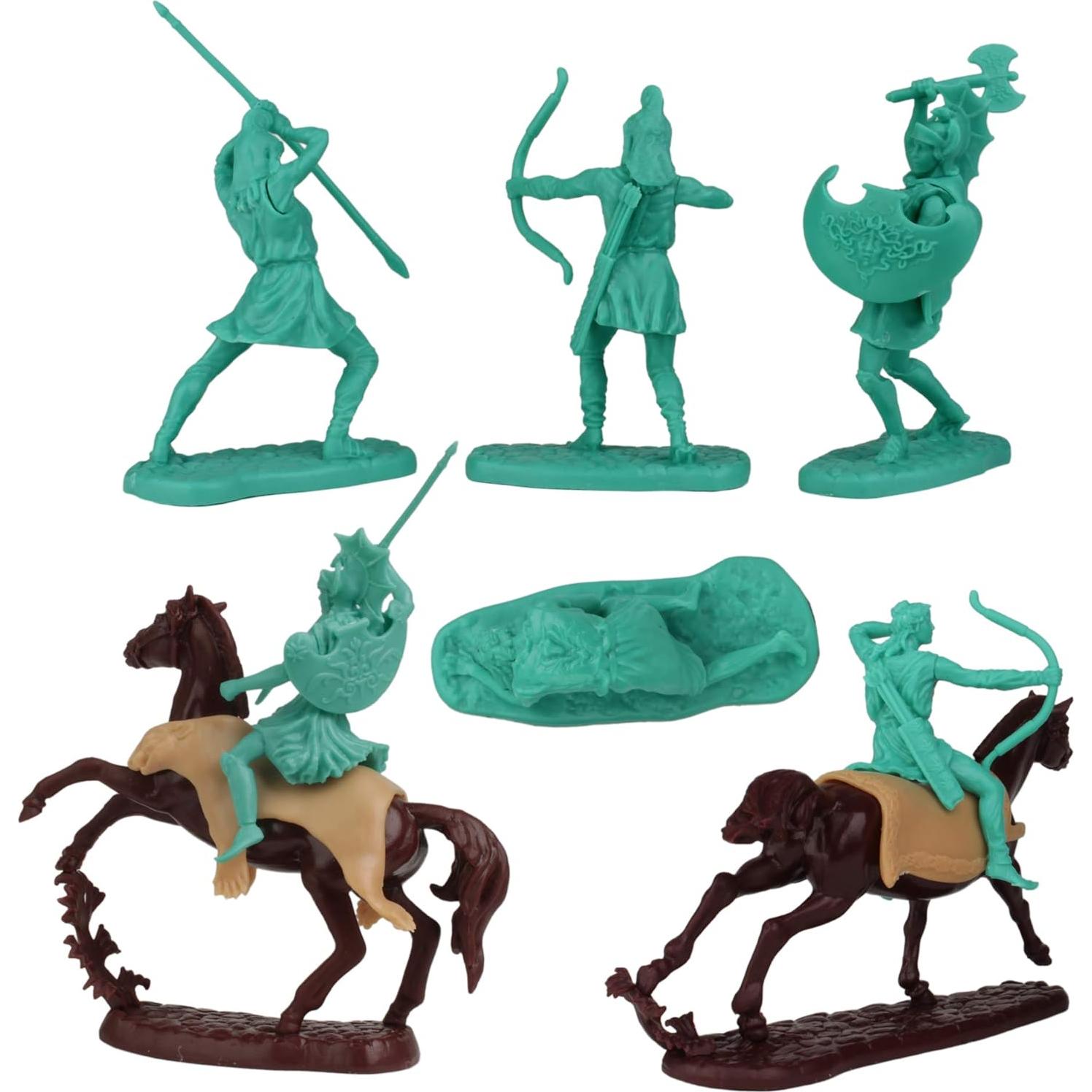 Figuras de Guerreras Amazonas LOD - 12pc Juguete Antiguo