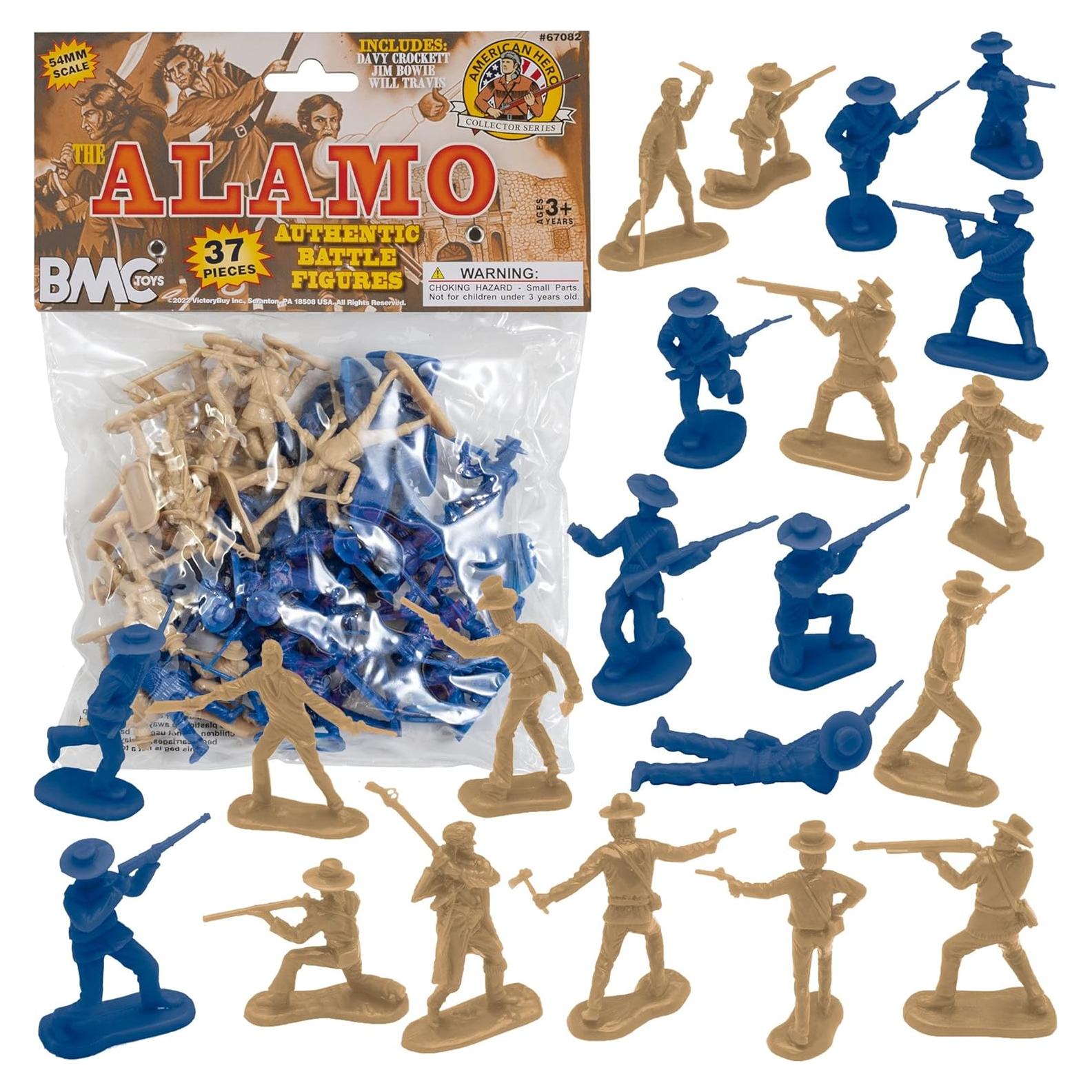 Set de Figuras de Soldados BMC Alamo 37 Piezas 1:32