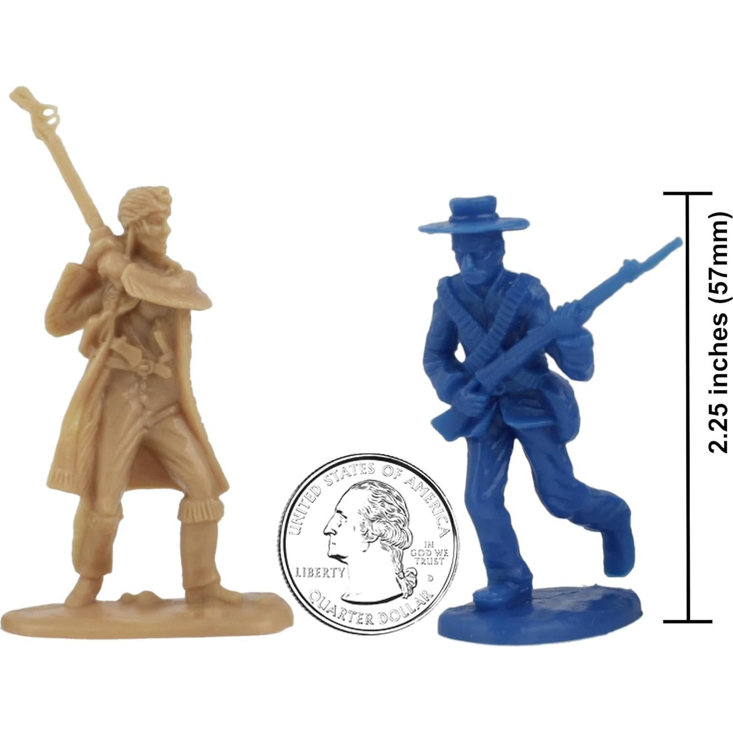 Set de Figuras de Soldados BMC Alamo 37 Piezas 1:32