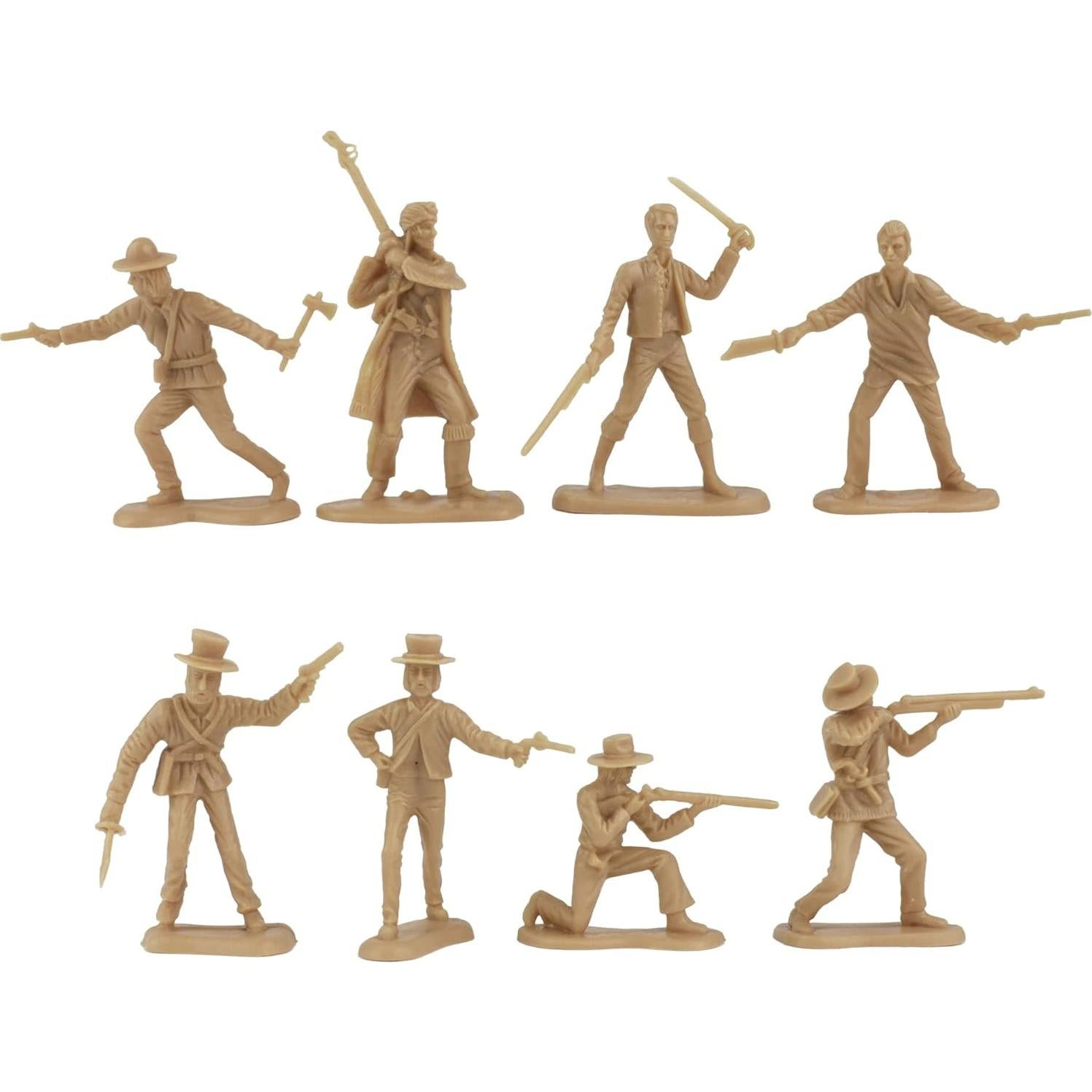 Set de Figuras de Soldados BMC Alamo 37 Piezas 1:32