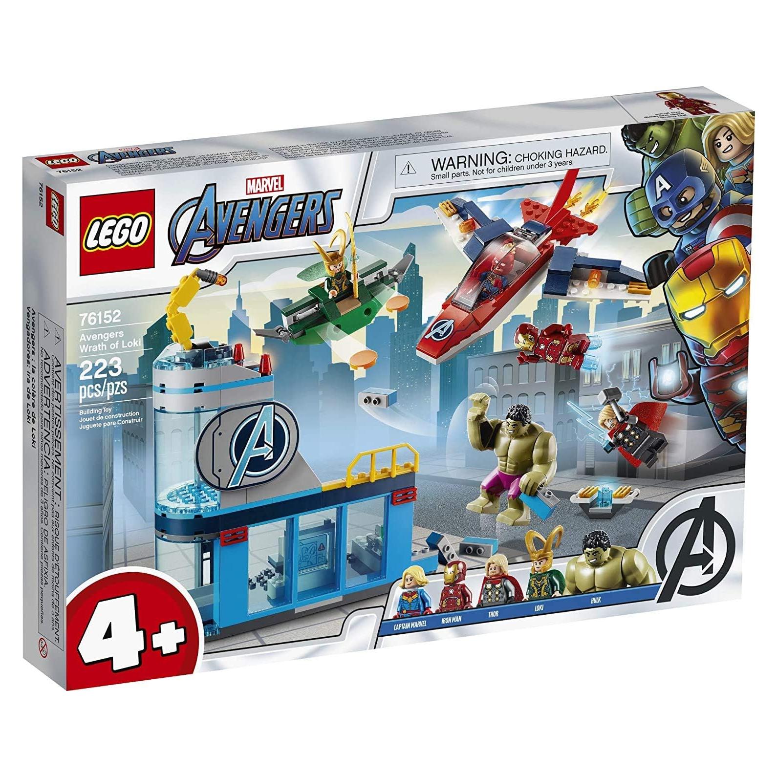 LEGO Marvel Avengers Wrath of Loki 76152 - Juguete de Construcción 223 Piezas