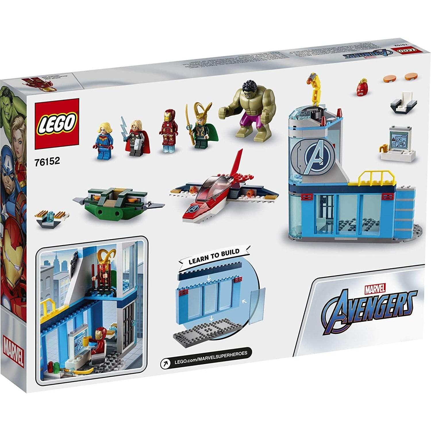 LEGO Marvel Avengers Wrath of Loki 76152 - Juguete de Construcción 223 Piezas
