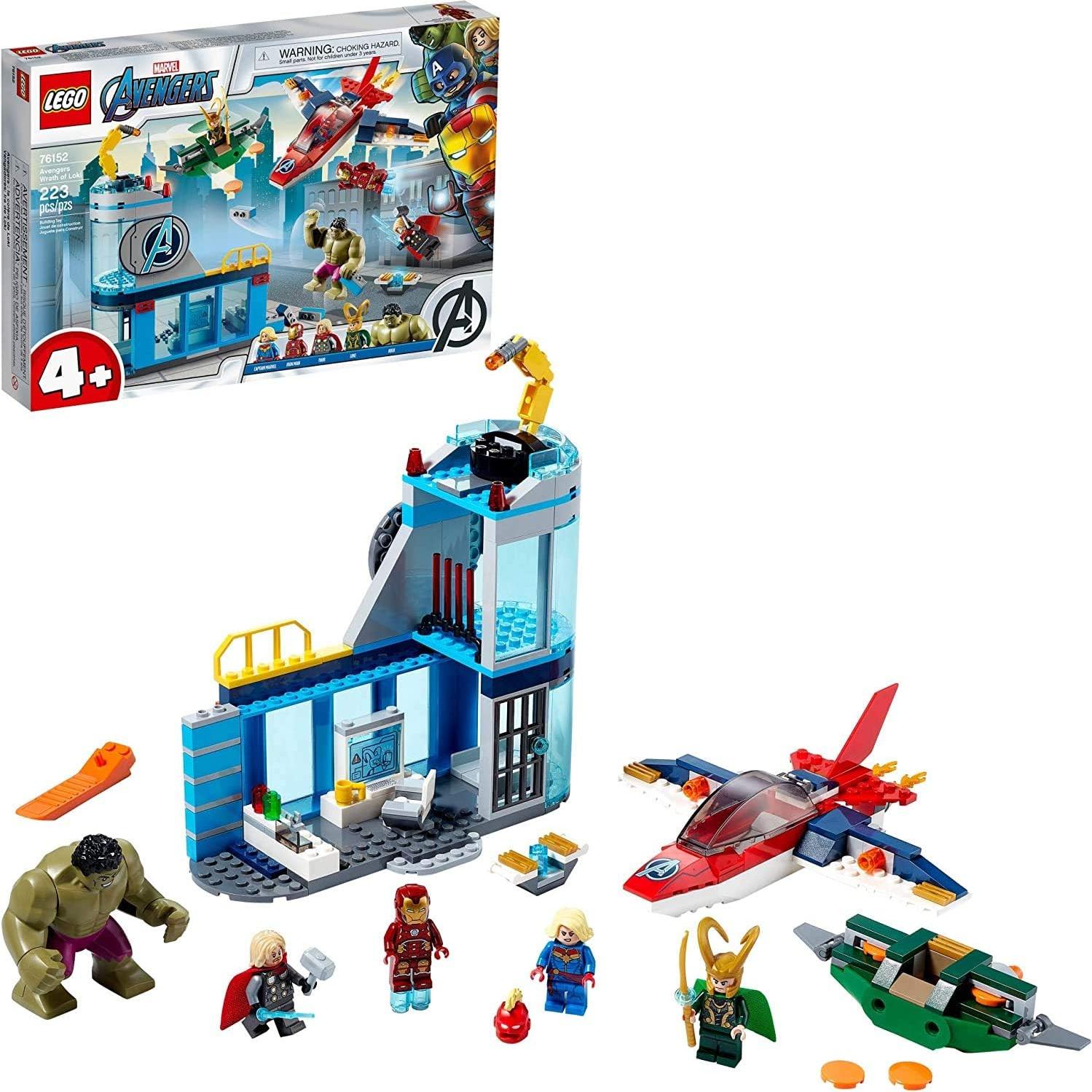 LEGO Marvel Avengers Wrath of Loki 76152 - Juguete de Construcción 223 Piezas
