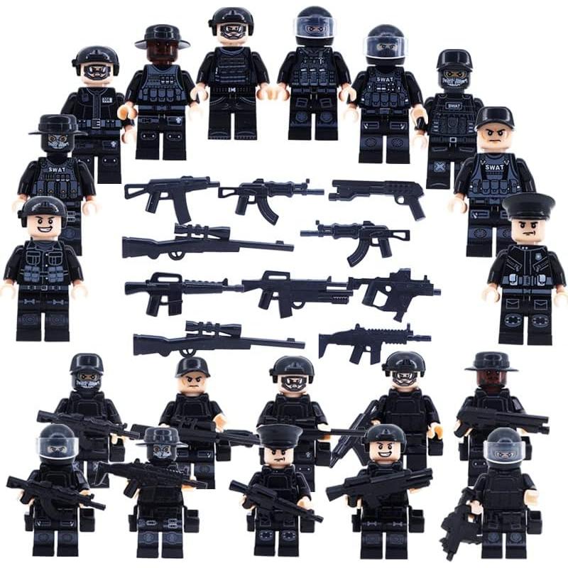 Juego de Bloques de Construcción Toysvill SWAT 22 Piezas