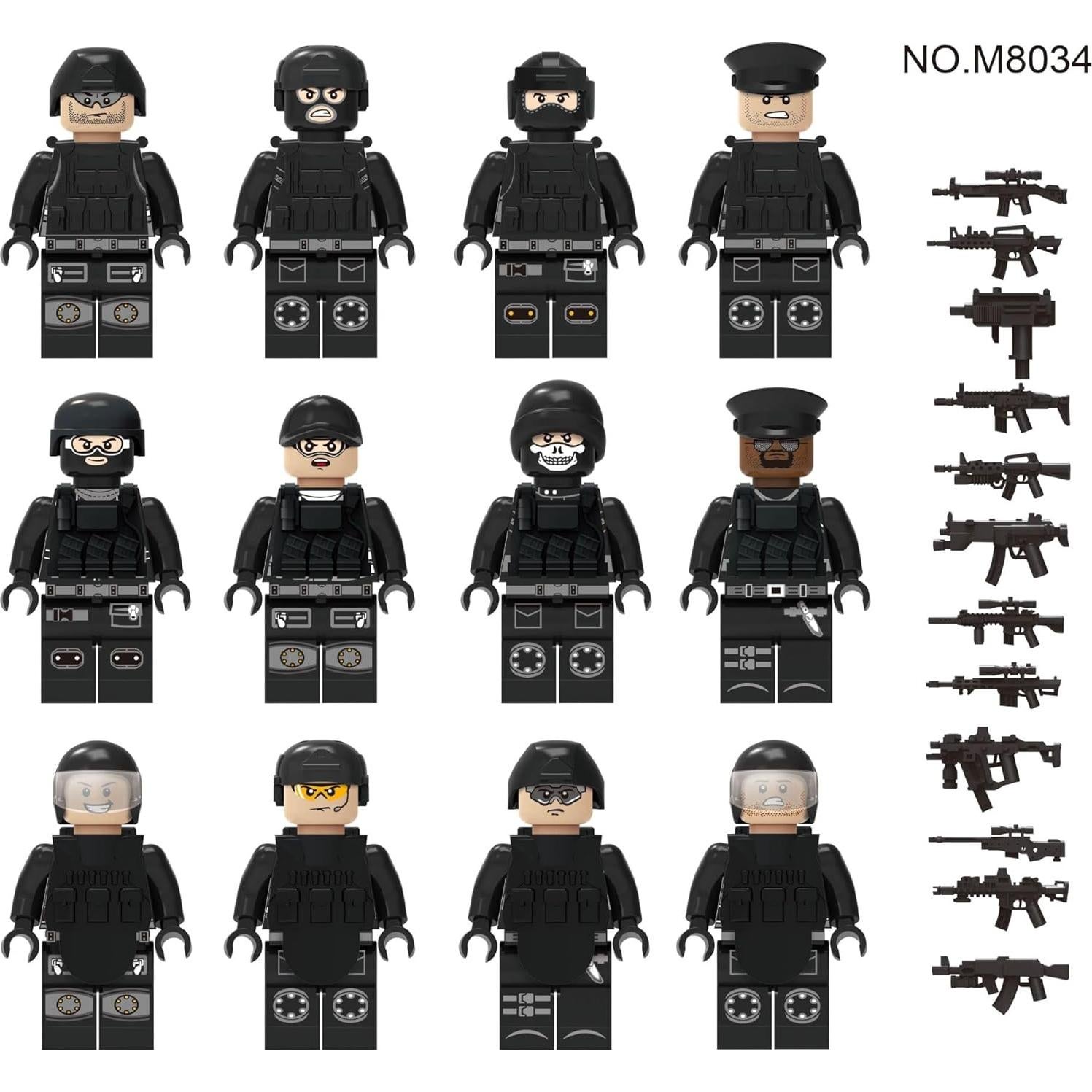 Juego de Bloques de Construcción Toysvill SWAT 22 Piezas